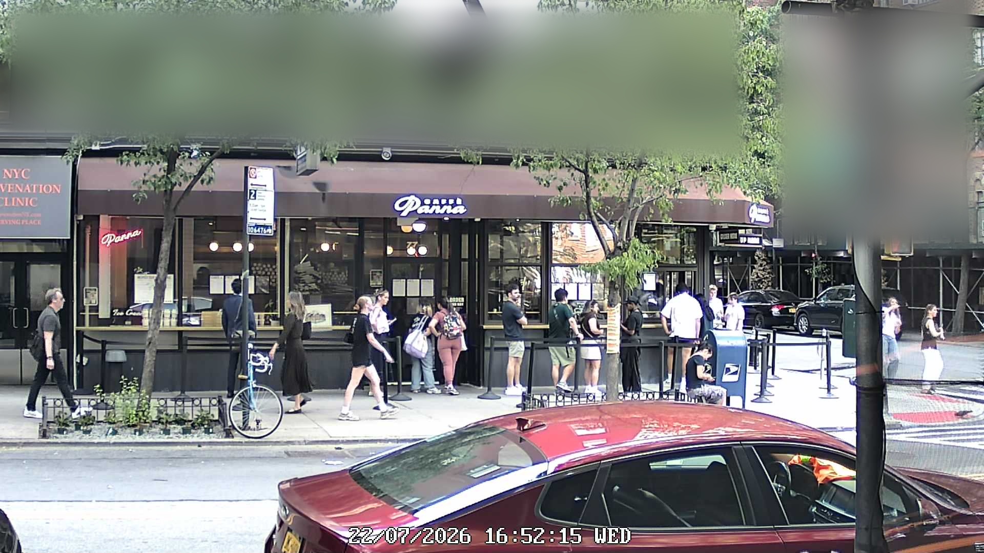 Caffè Panna live line camera
