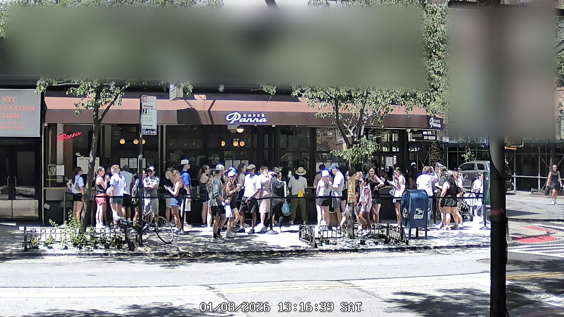 Caffè Panna live line camera