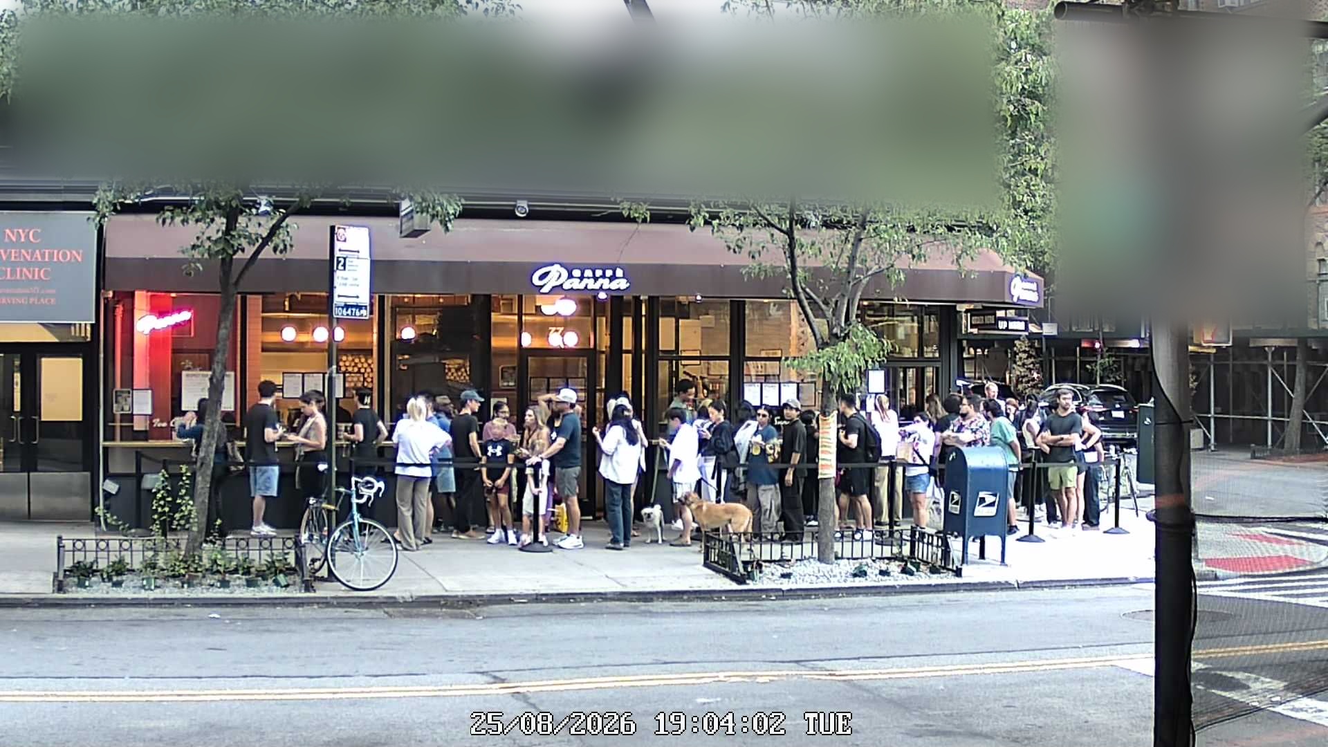 Caffè Panna live line camera