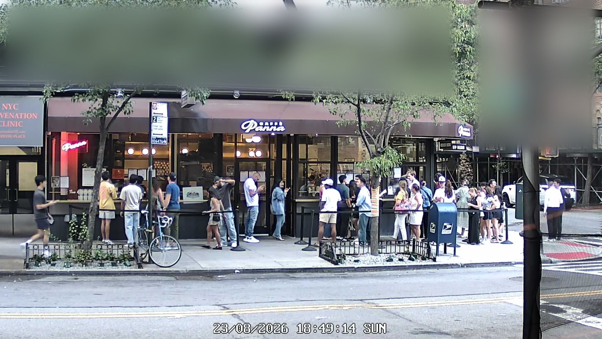 Caffè Panna live line camera
