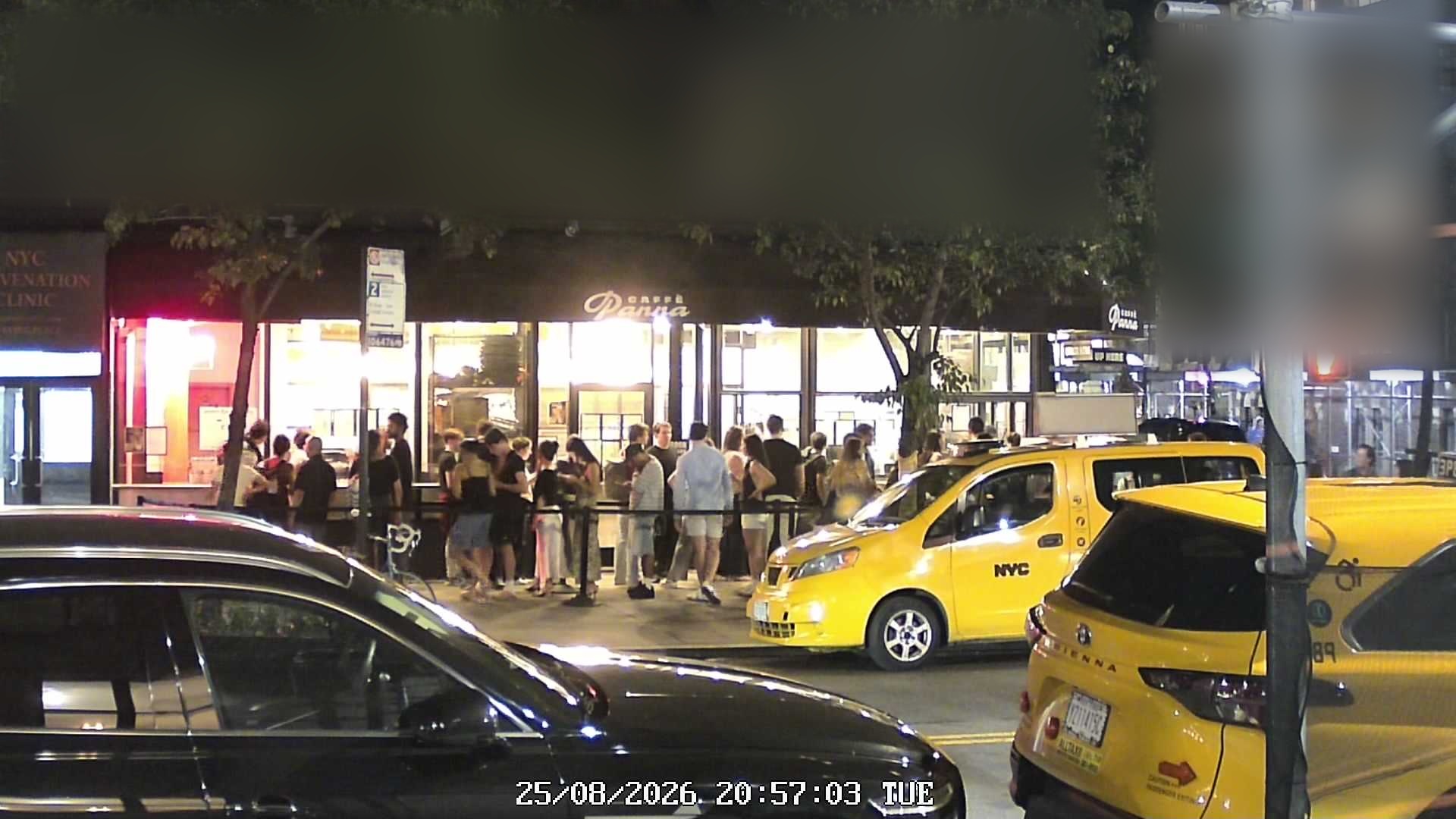 Caffè Panna live line camera