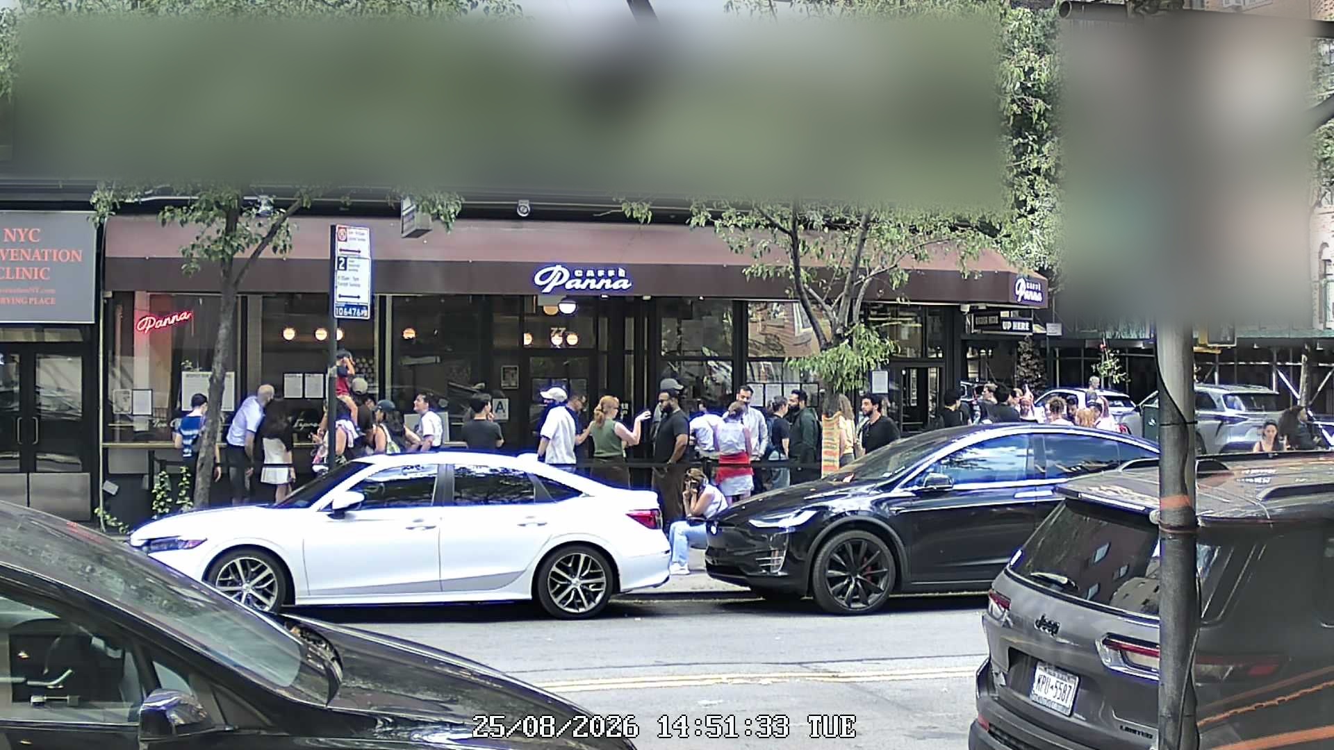 Caffè Panna live line camera