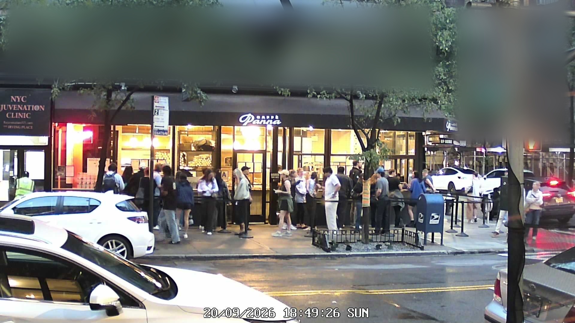 Caffè Panna live line camera