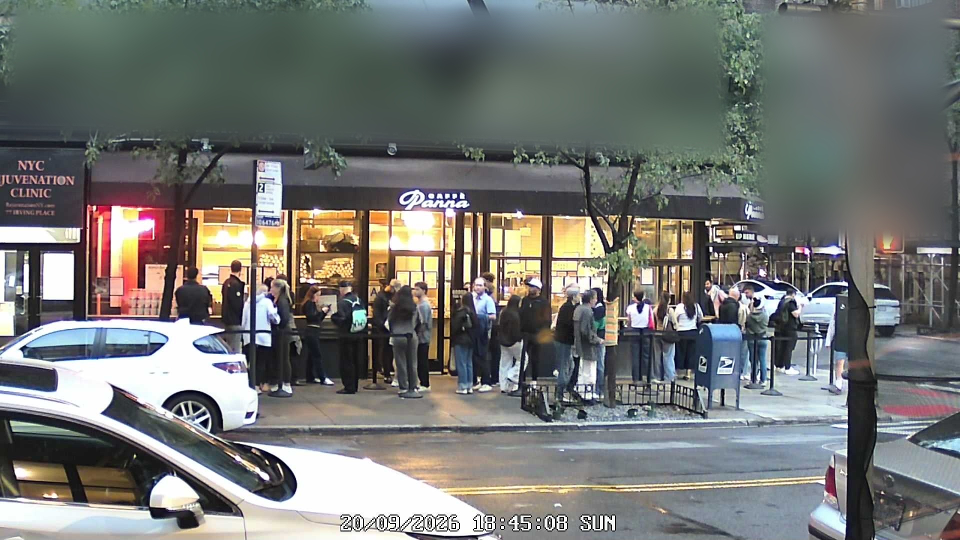Caffè Panna live line camera