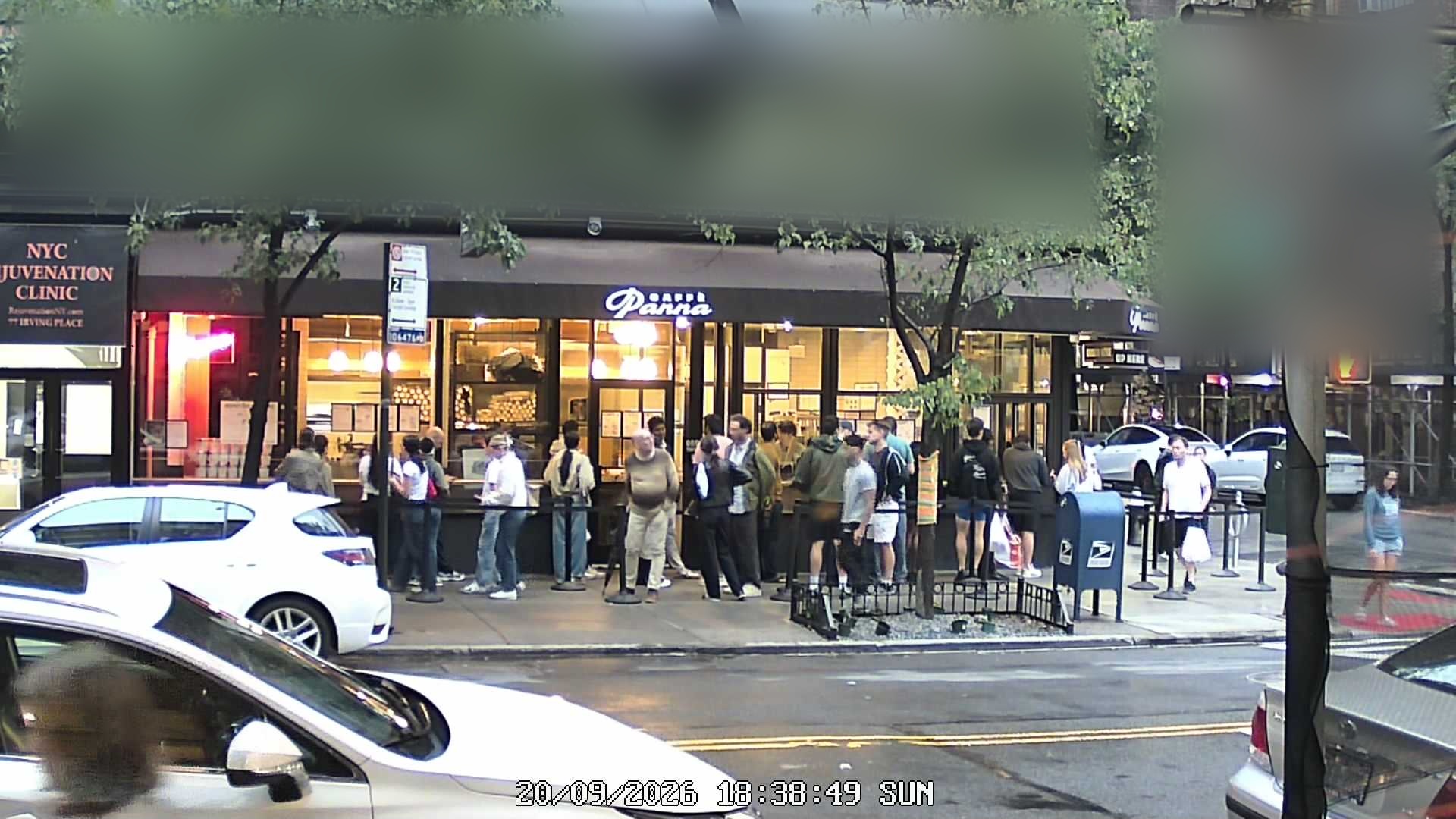 Caffè Panna live line camera