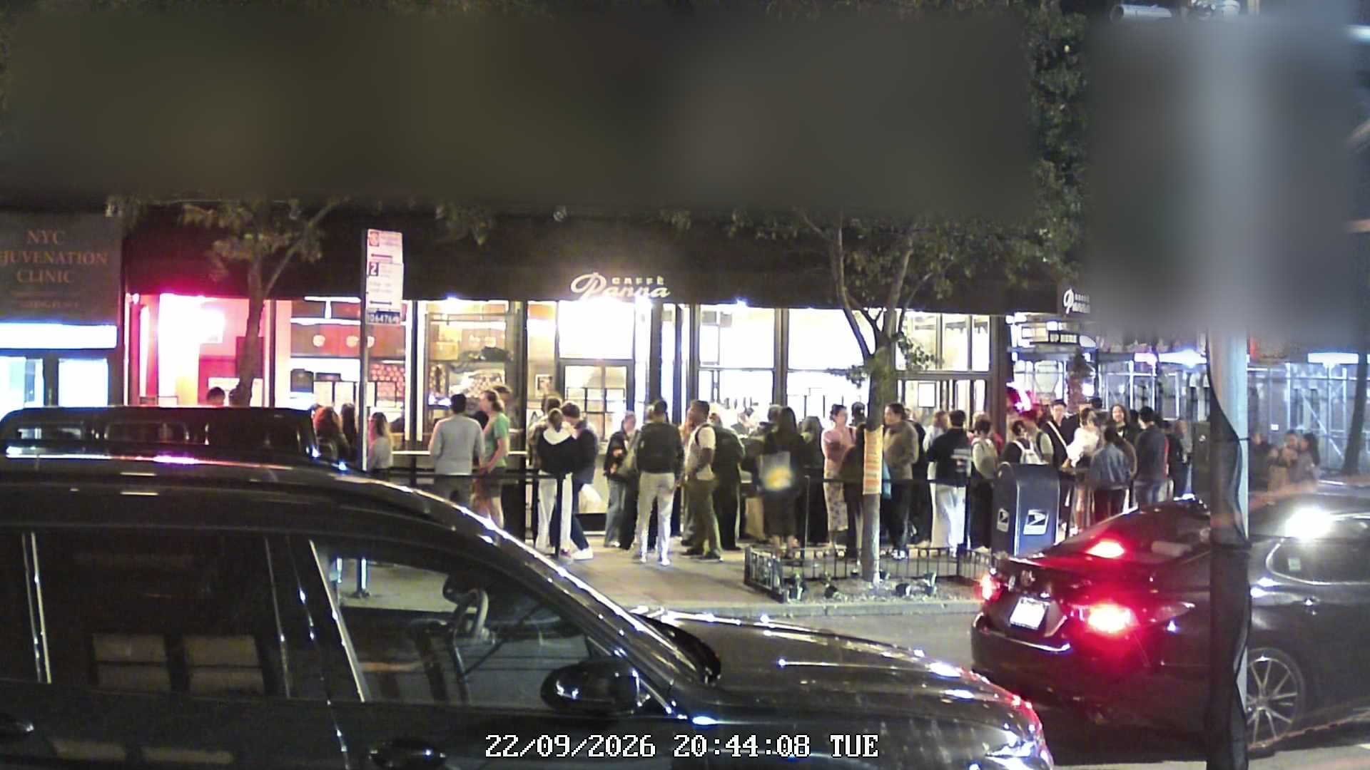 Caffè Panna live line camera
