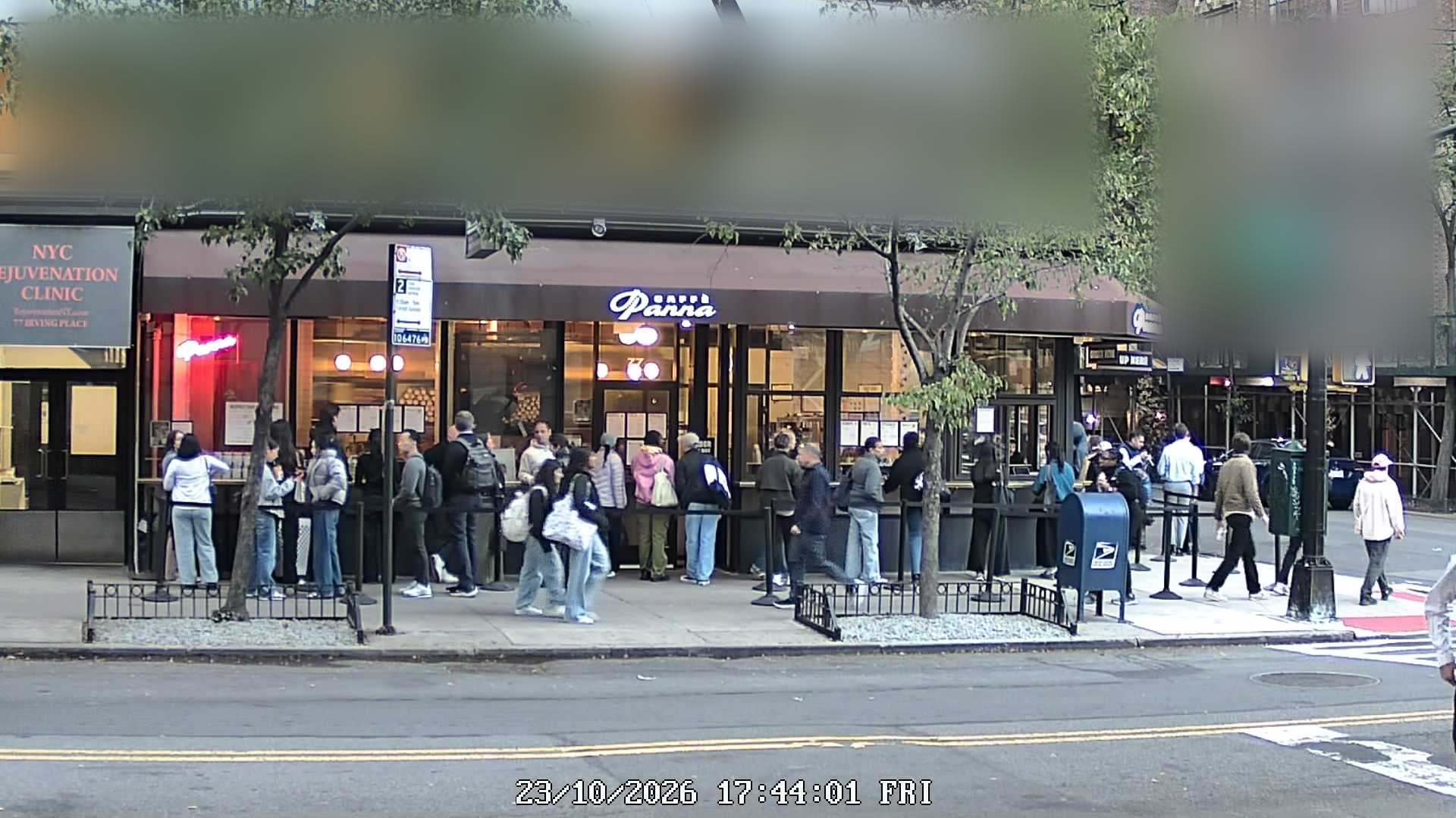 Caffè Panna live line camera