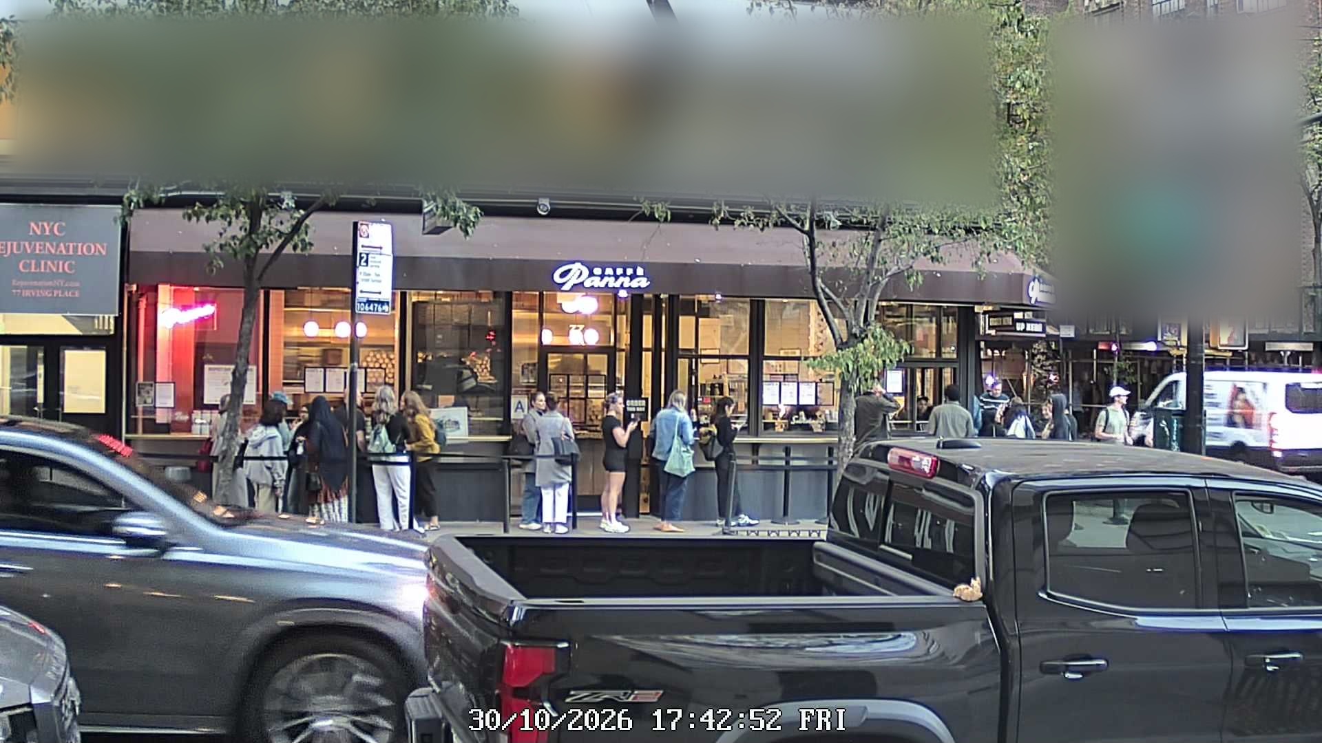 Caffè Panna live line camera