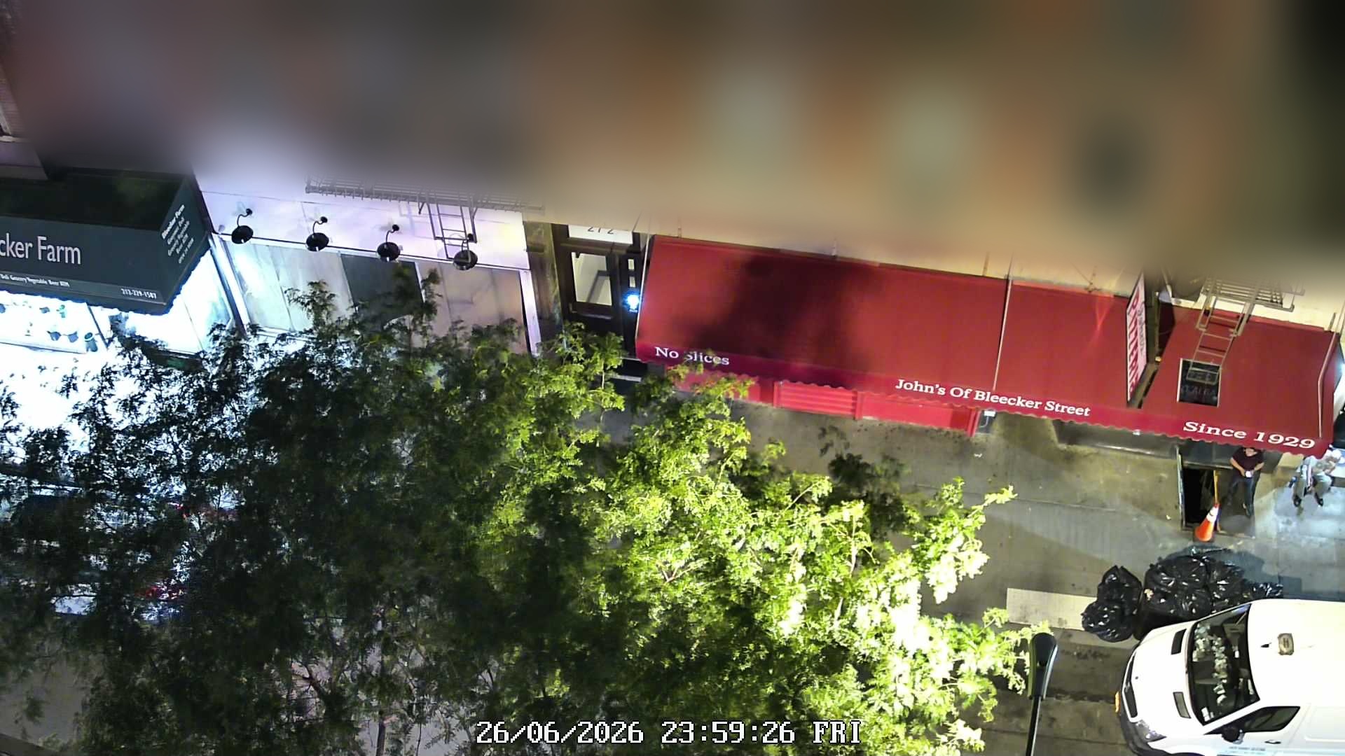 John's of Bleecker Street wait time — live line camera