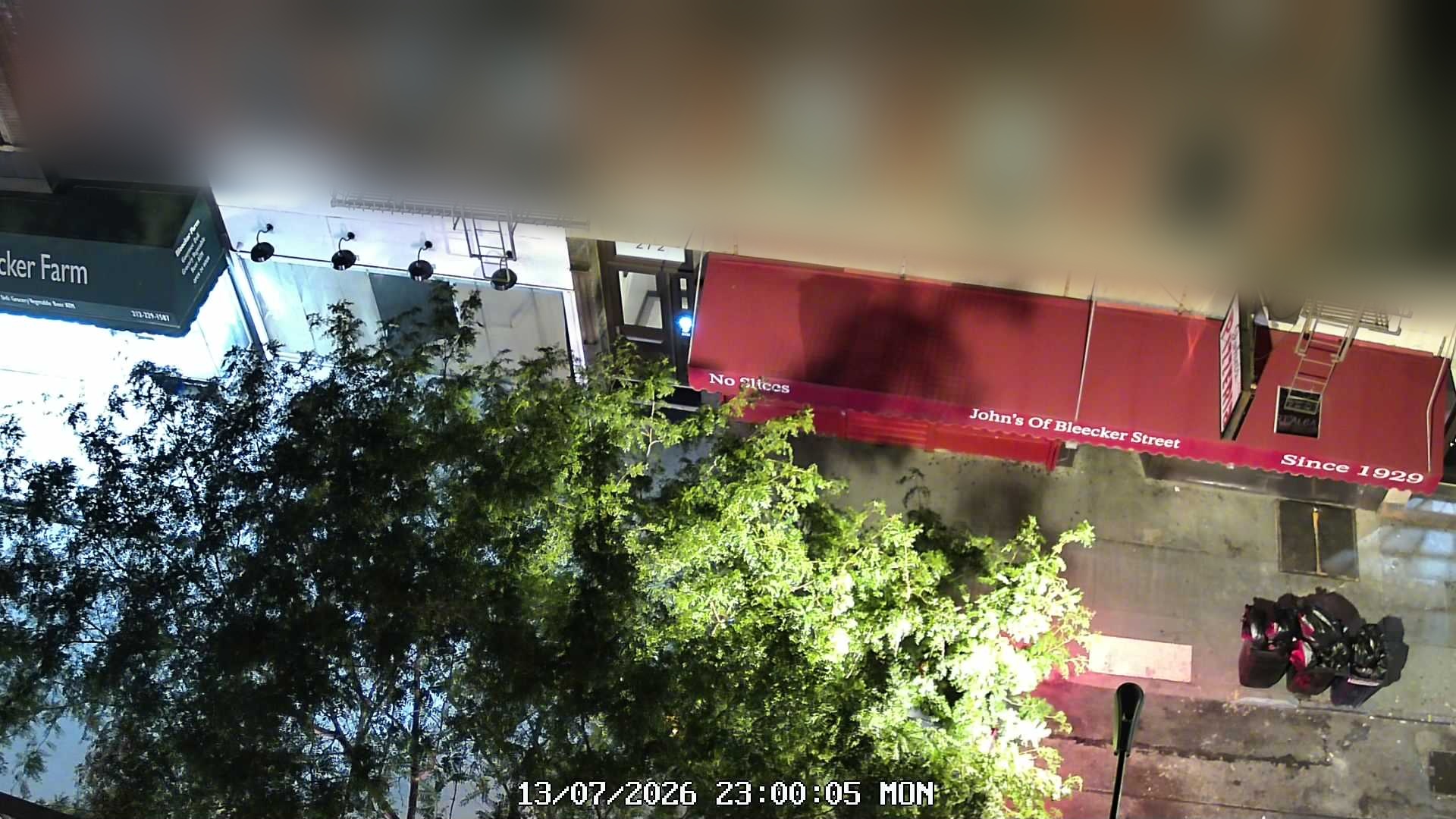 John's of Bleecker Street live line camera