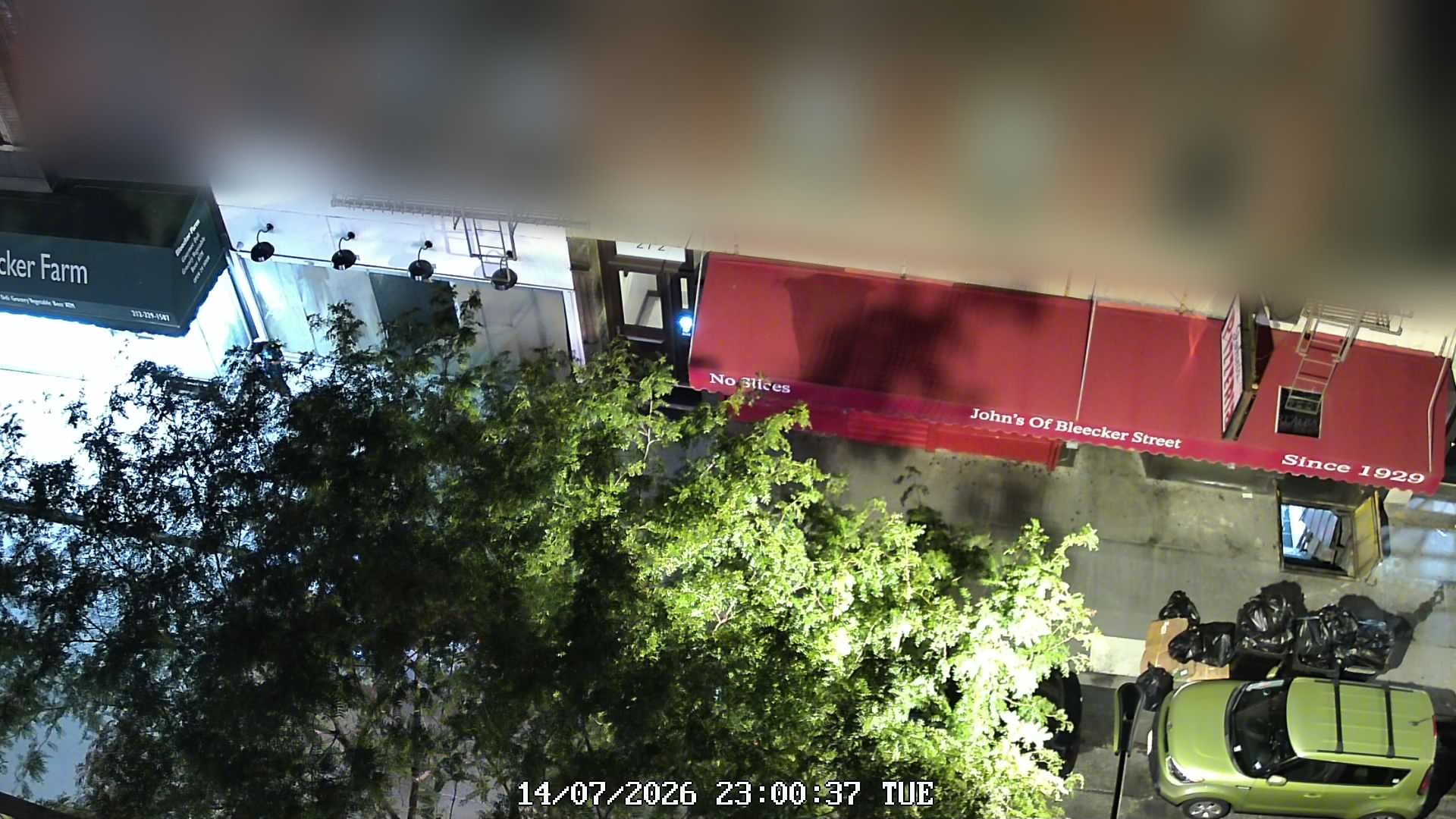 John's of Bleecker Street wait time — live line camera