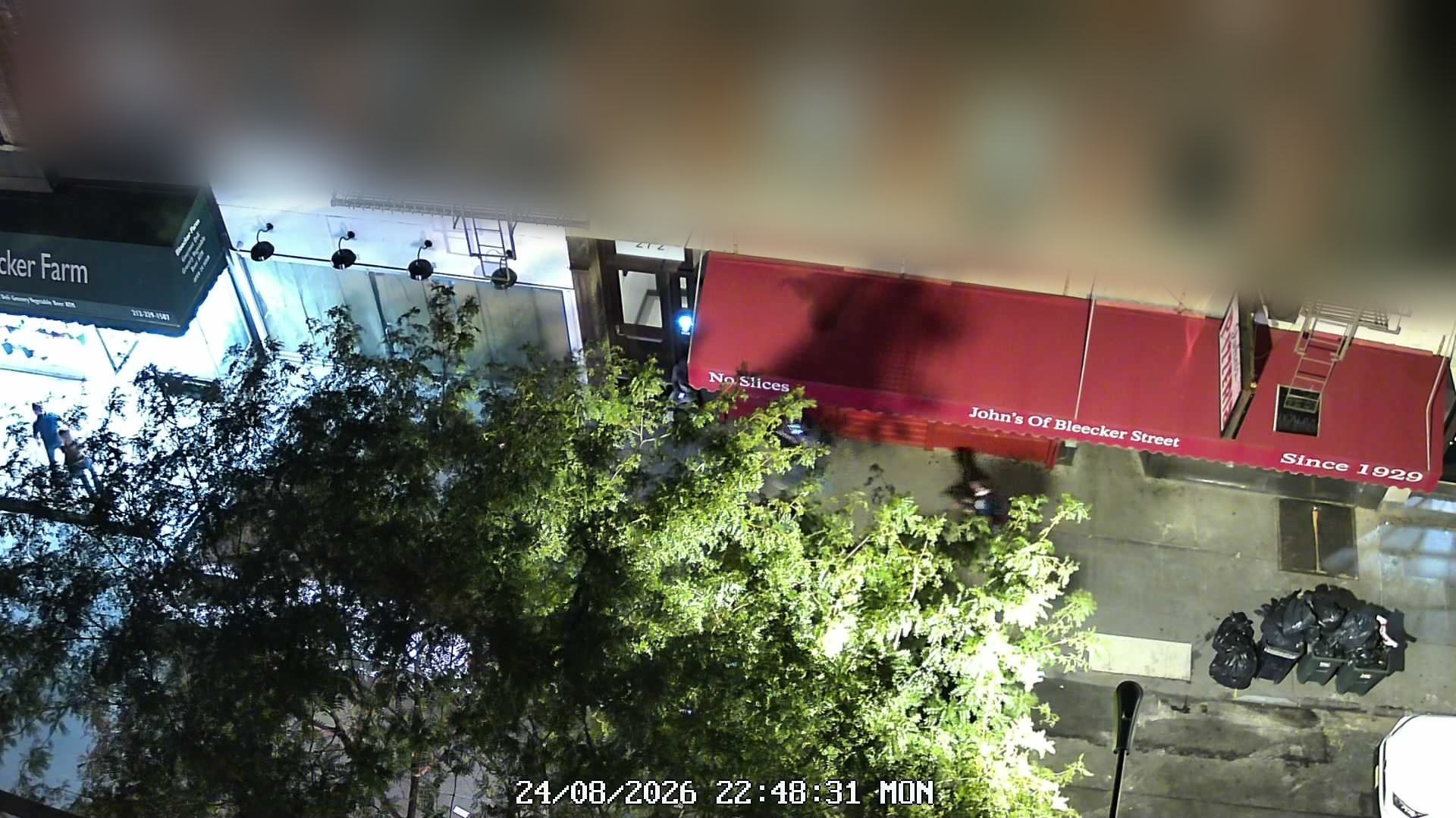 John's of Bleecker Street live line camera