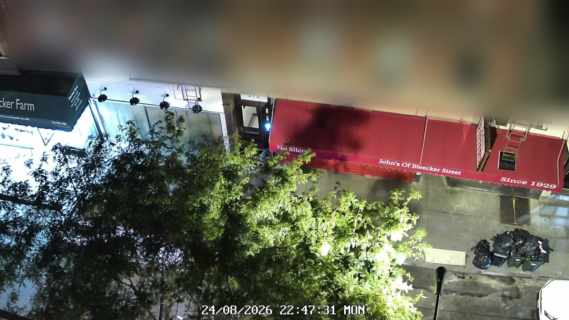 John's of Bleecker Street live line camera