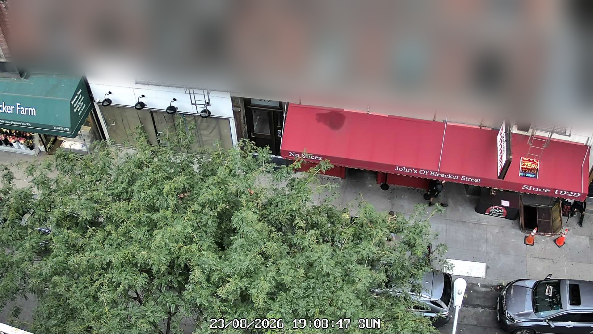 John's of Bleecker Street live line camera
