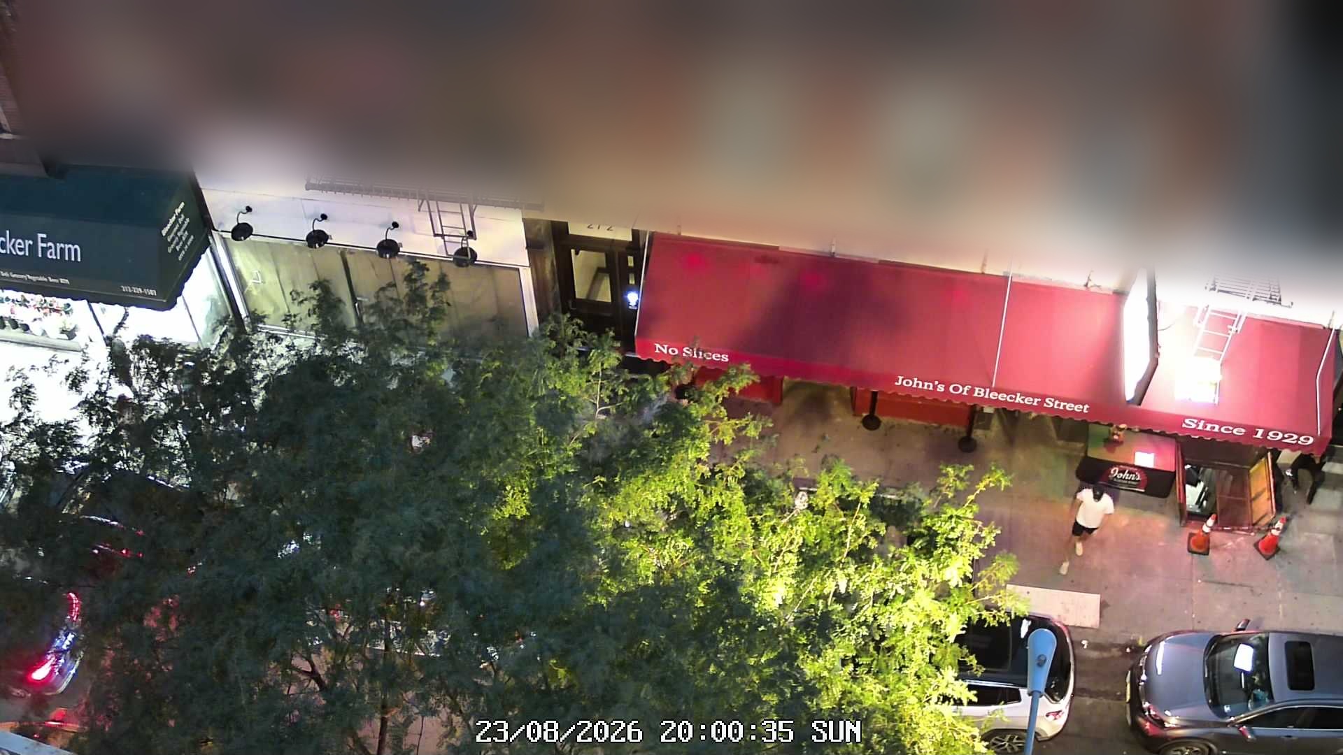 John's of Bleecker Street live line camera