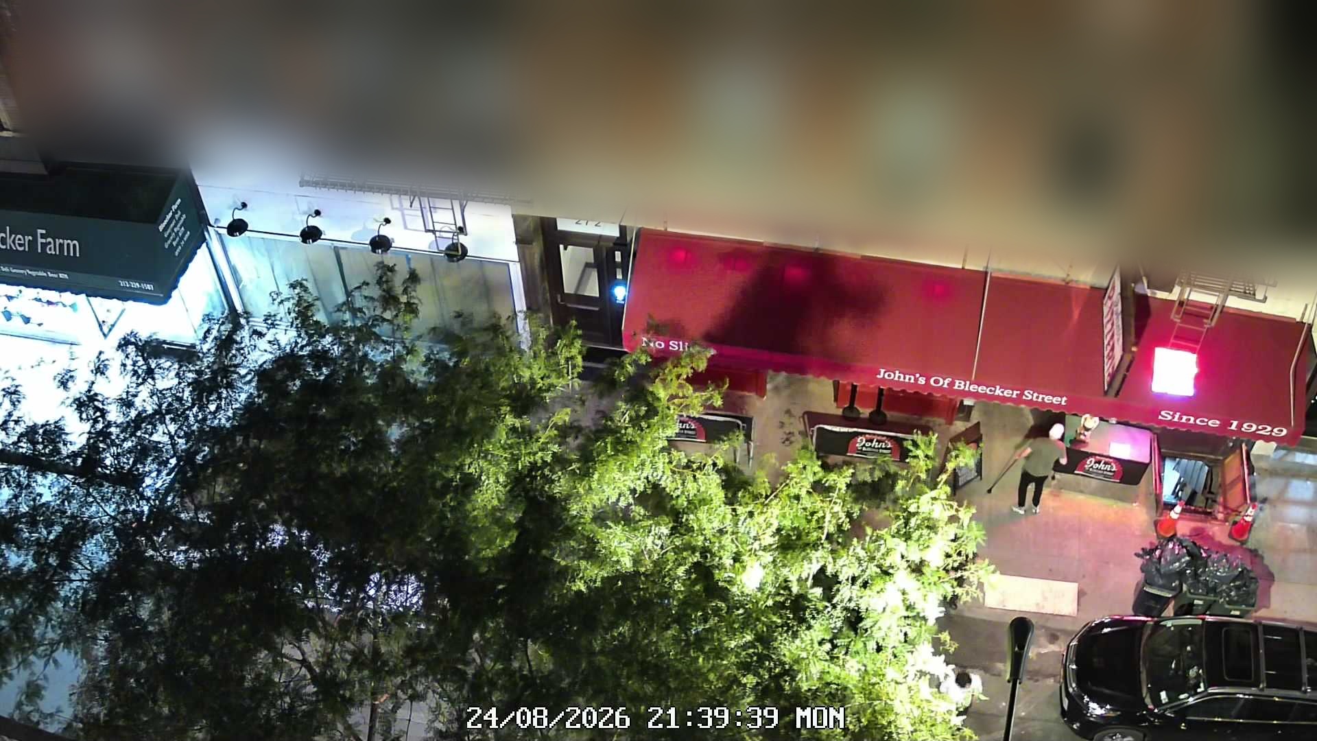 John's of Bleecker Street live line camera
