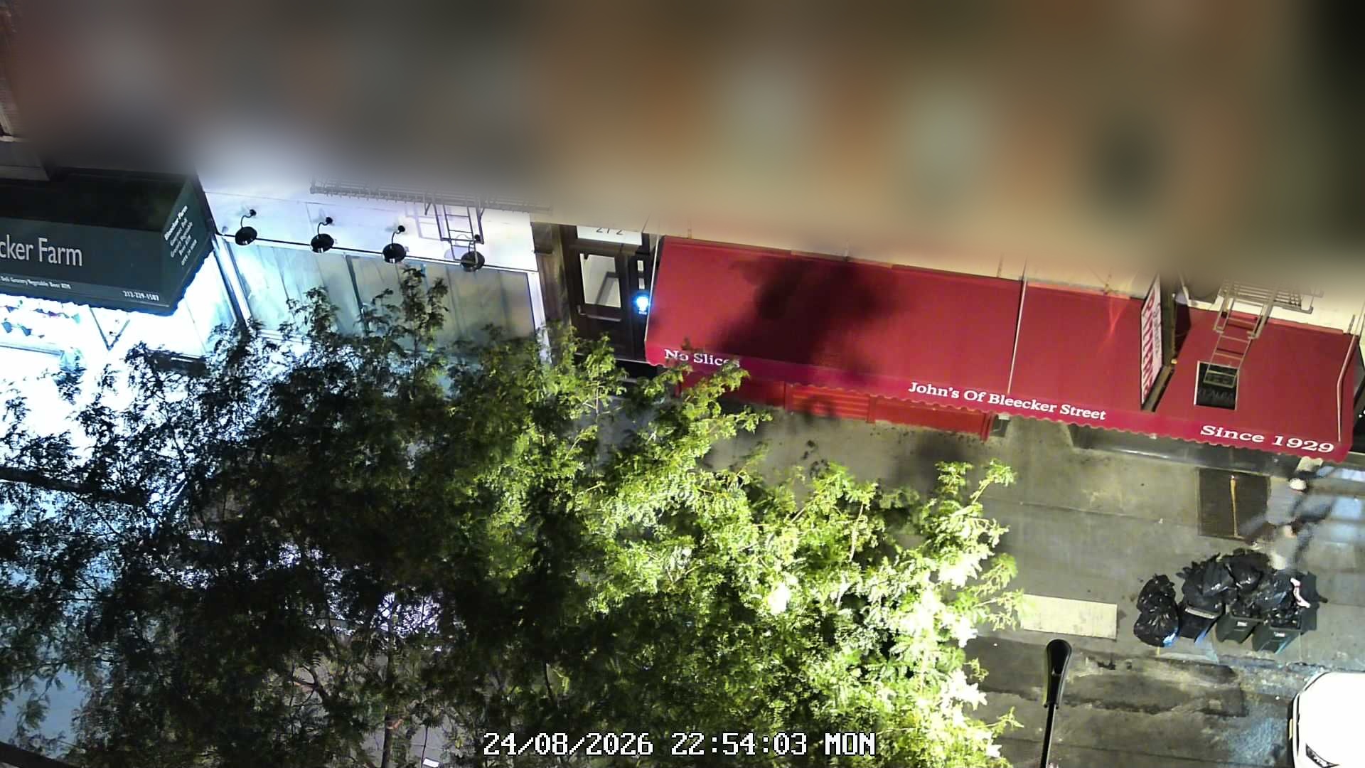 John's of Bleecker Street wait time — live line camera