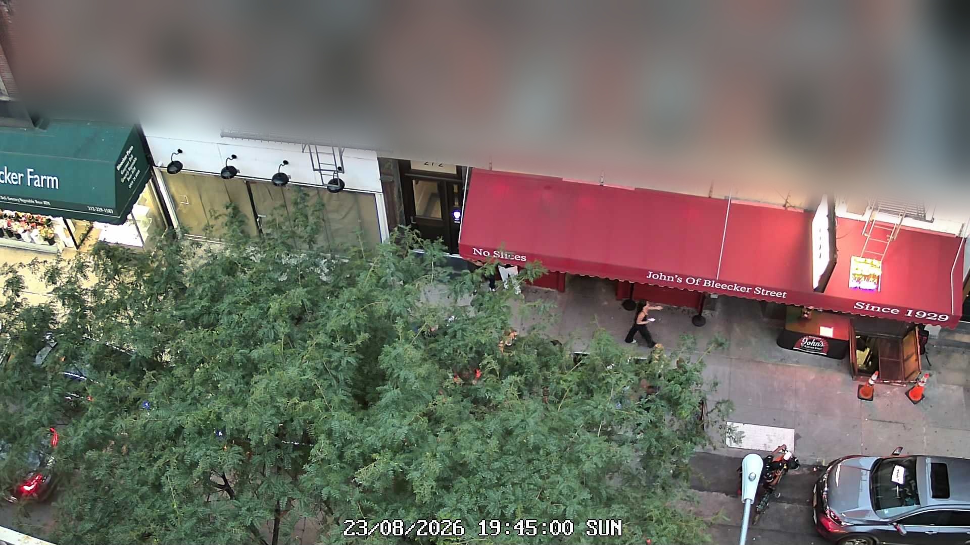 John's of Bleecker Street live line camera