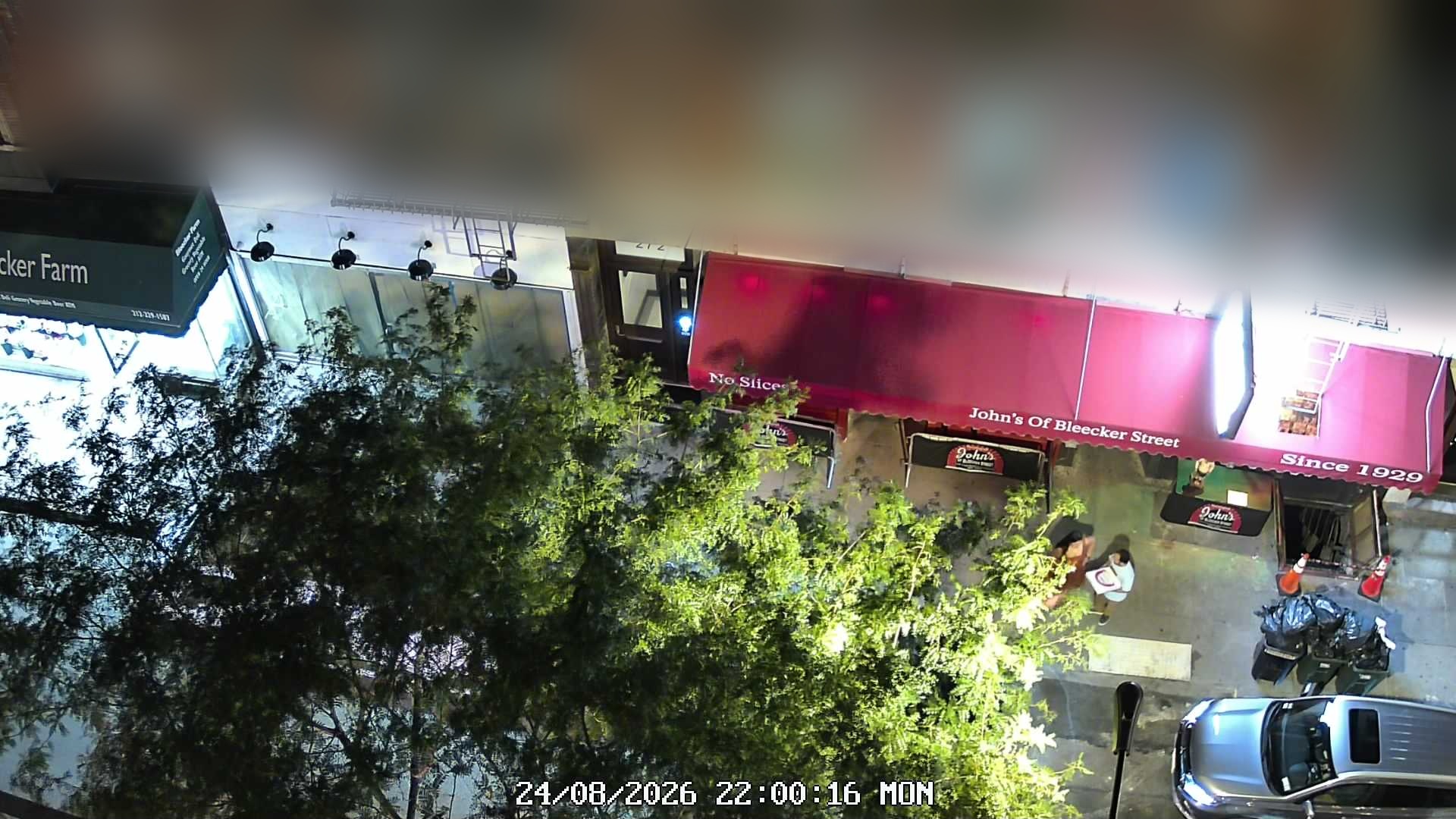 John's of Bleecker Street live line camera