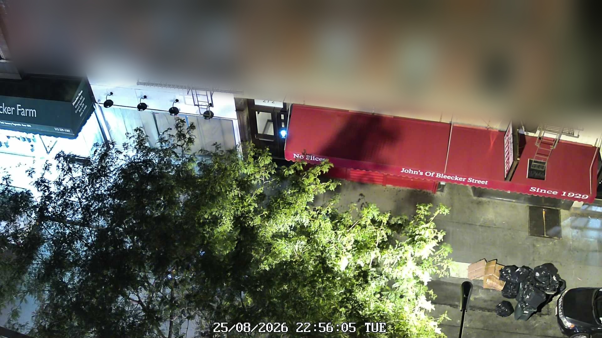 John's of Bleecker Street live line camera