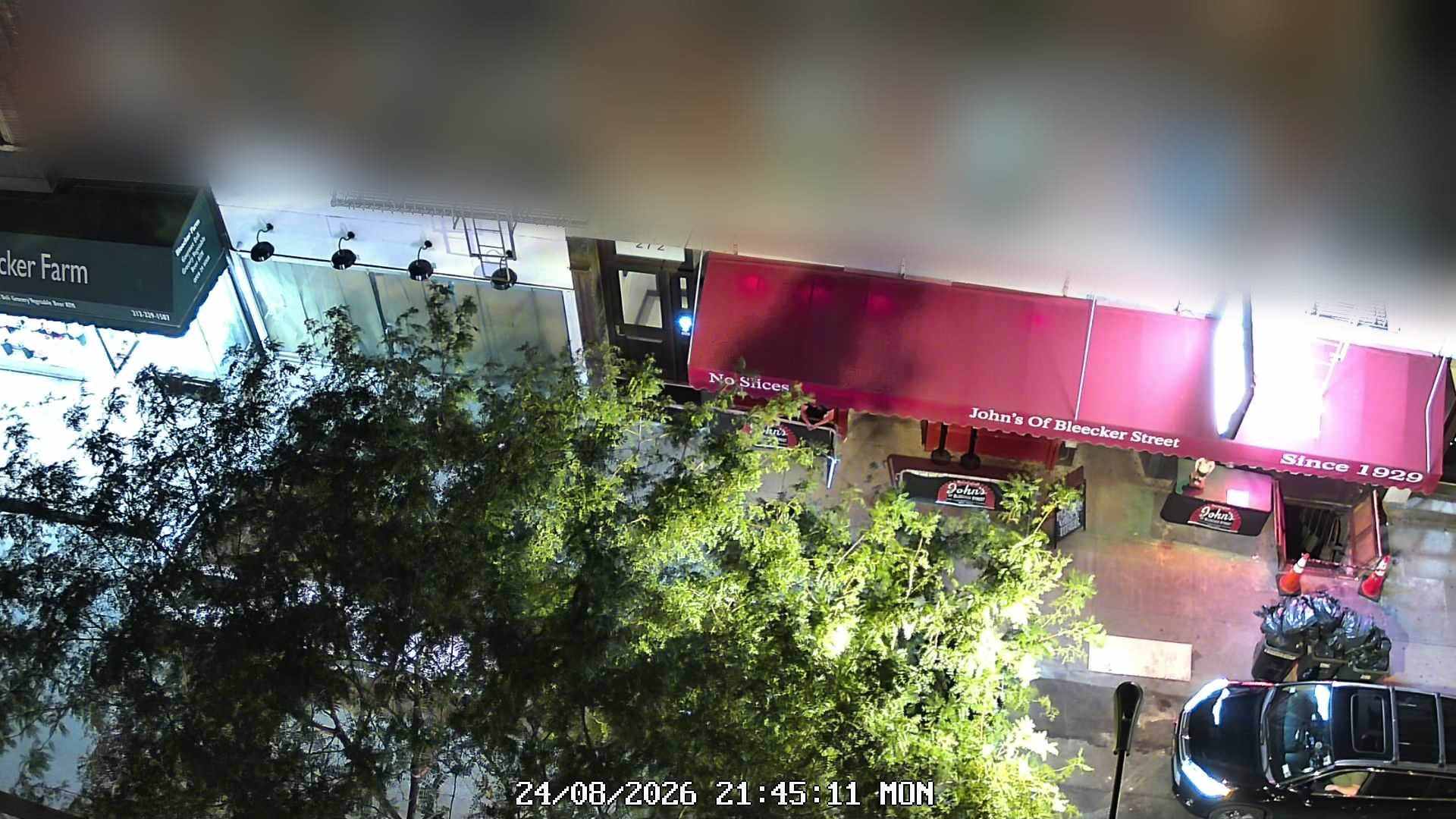 John's of Bleecker Street live line camera