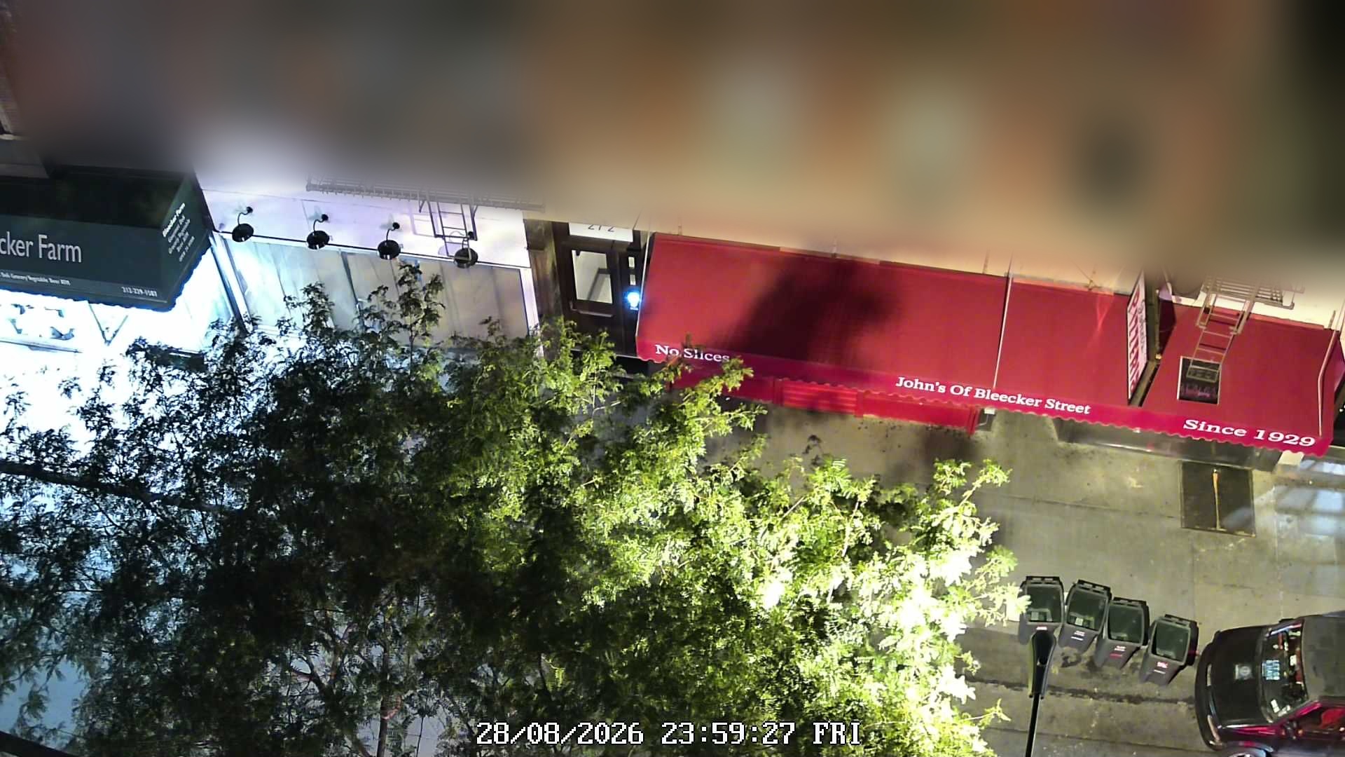 John's of Bleecker Street wait time — live line camera