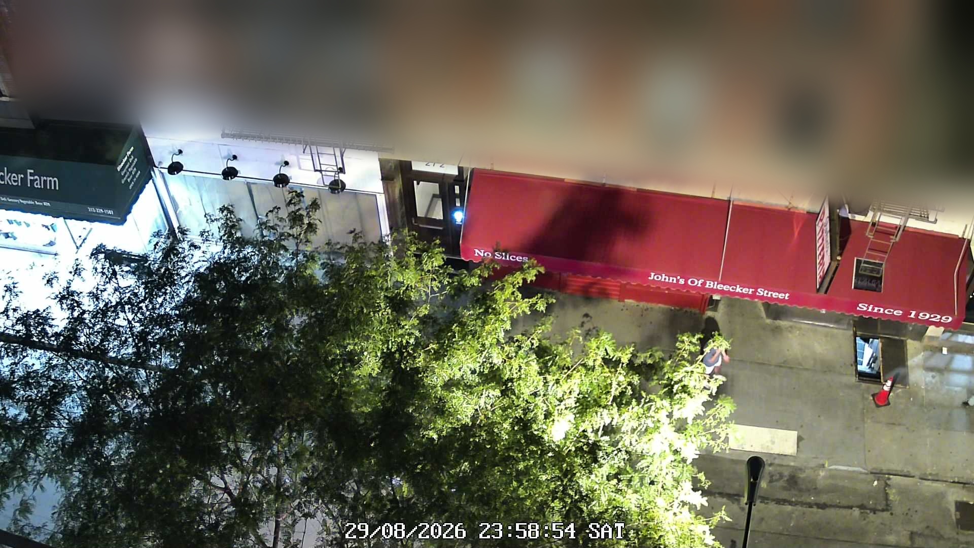 John's of Bleecker Street live line camera