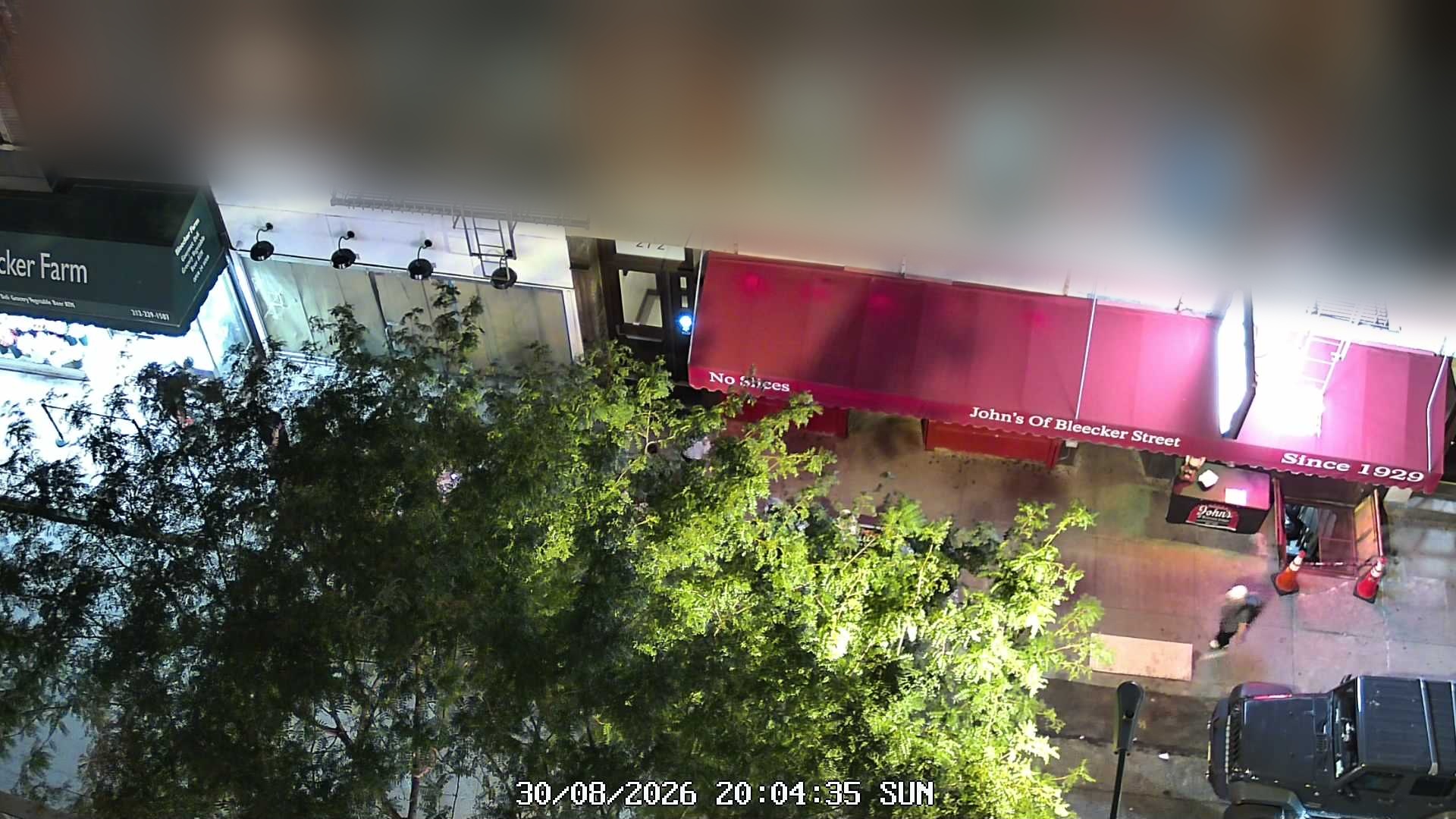 John's of Bleecker Street live line camera