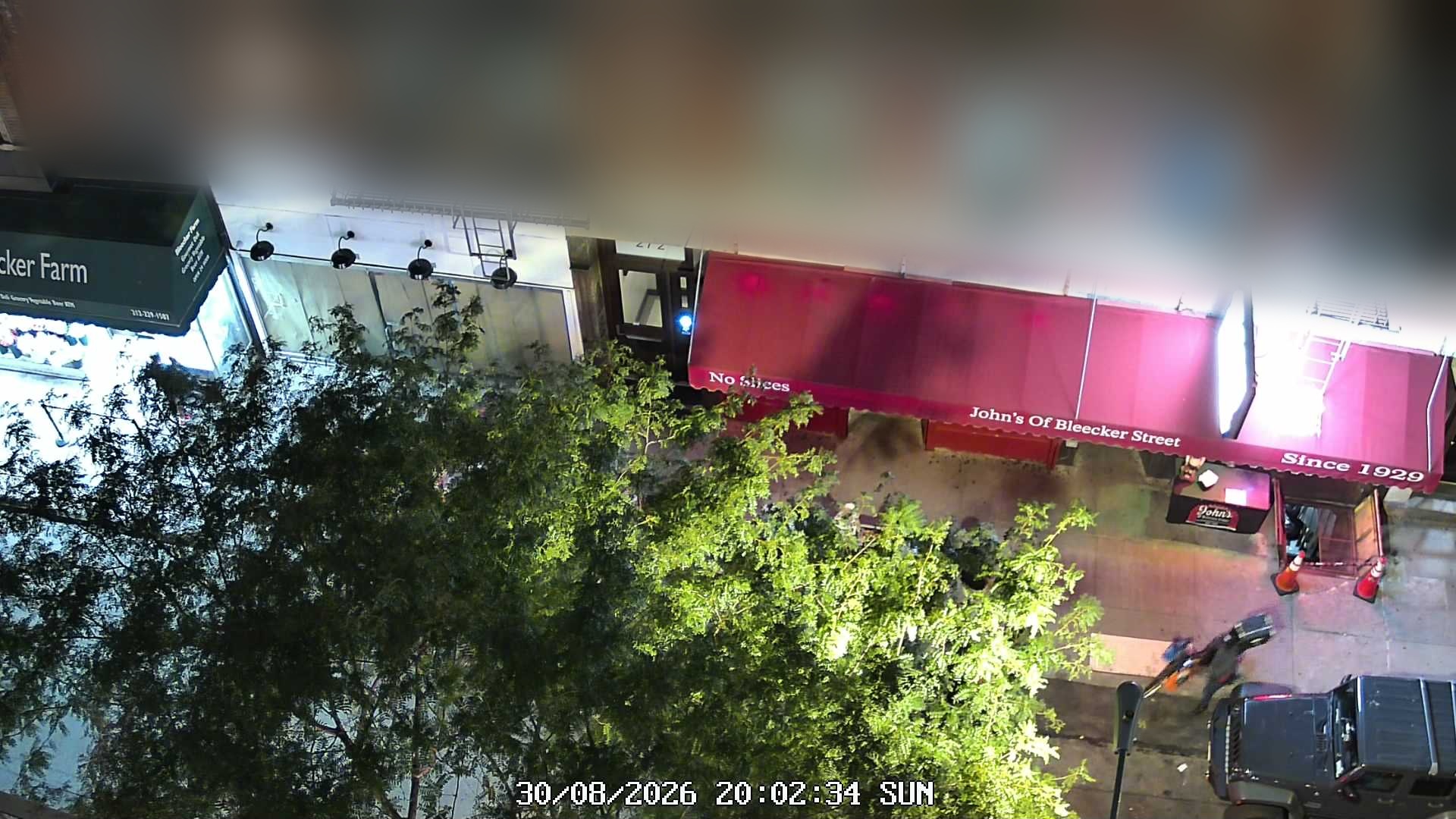 John's of Bleecker Street live line camera