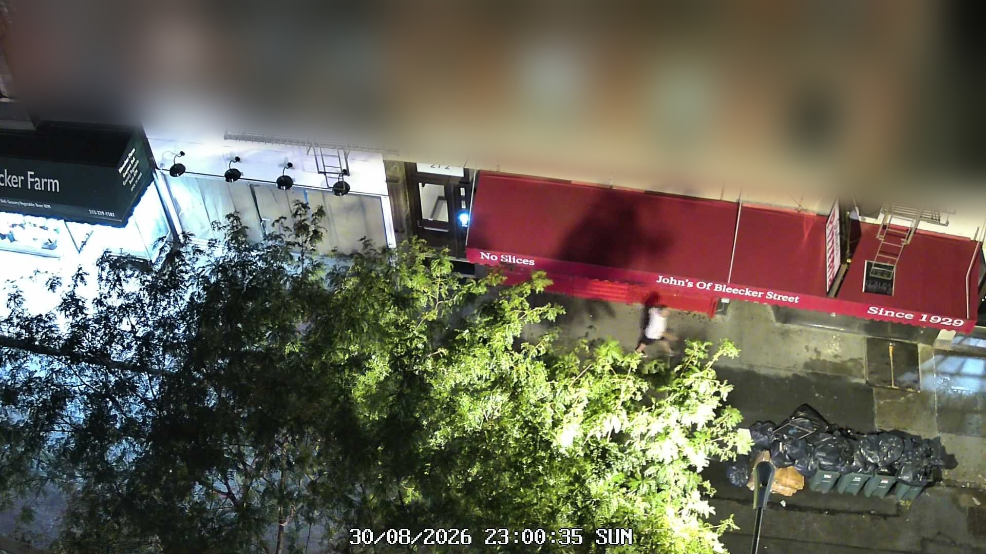 John's of Bleecker Street live line camera