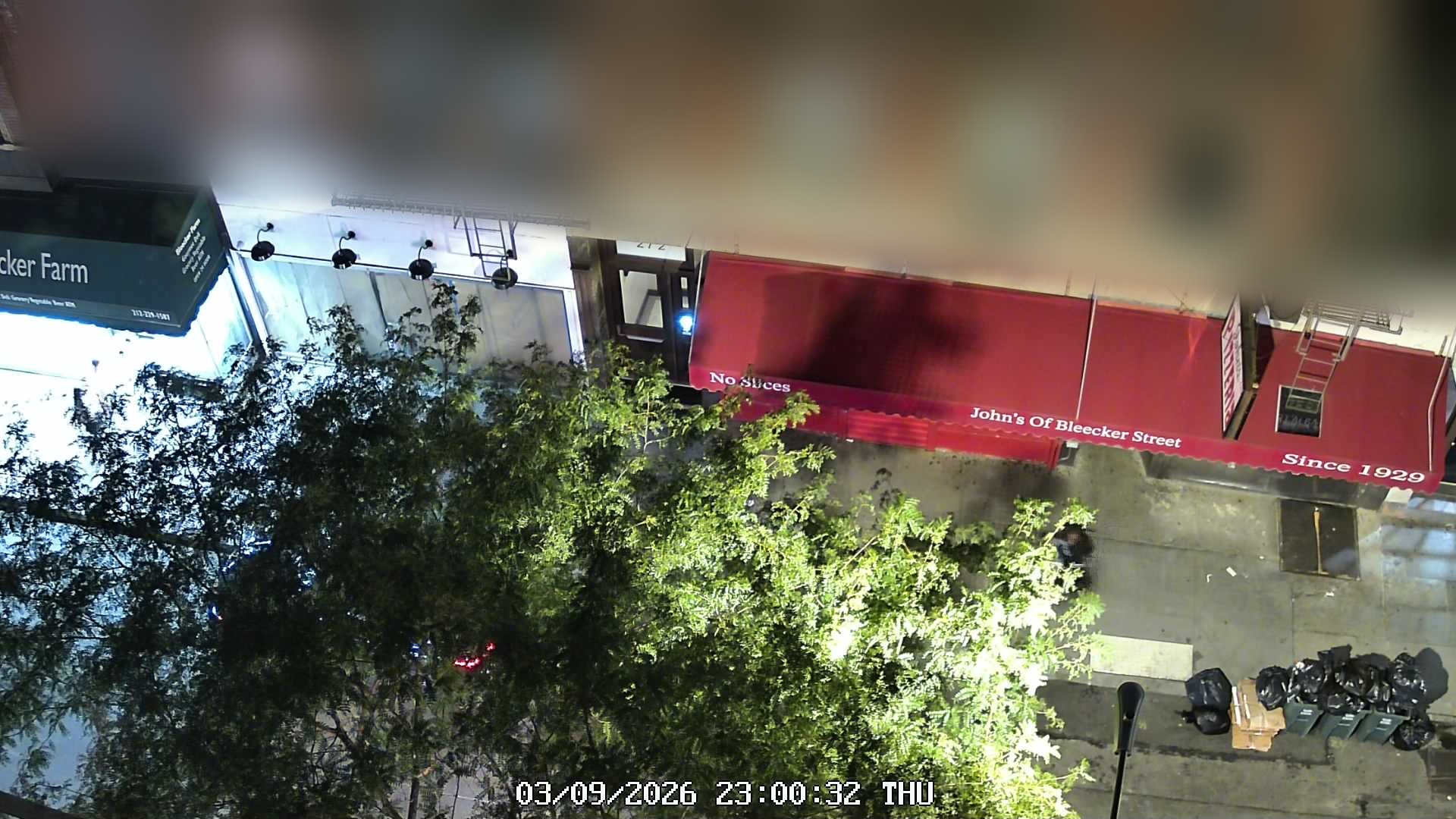 John's of Bleecker Street live line camera