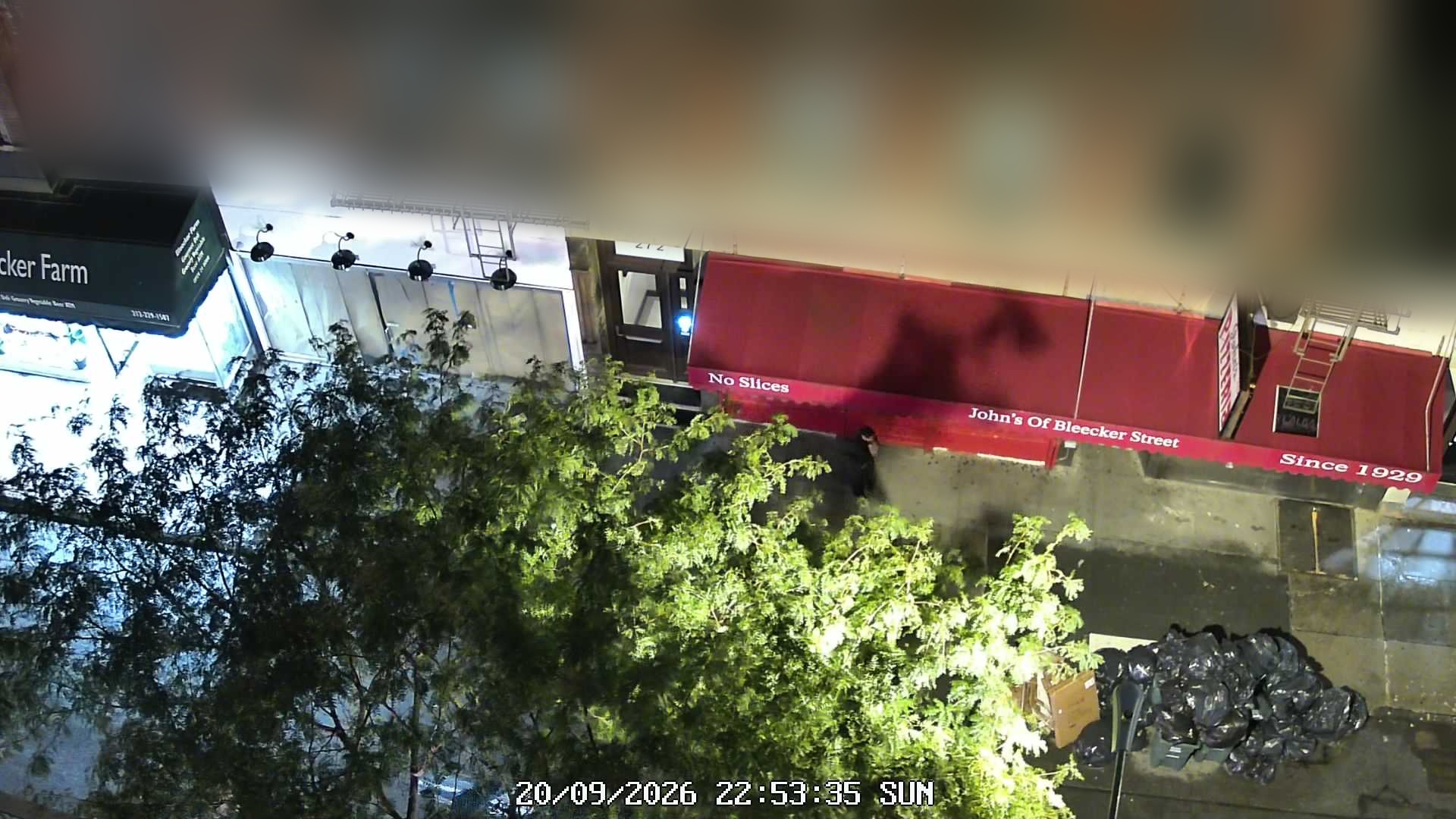 John's of Bleecker Street live line camera