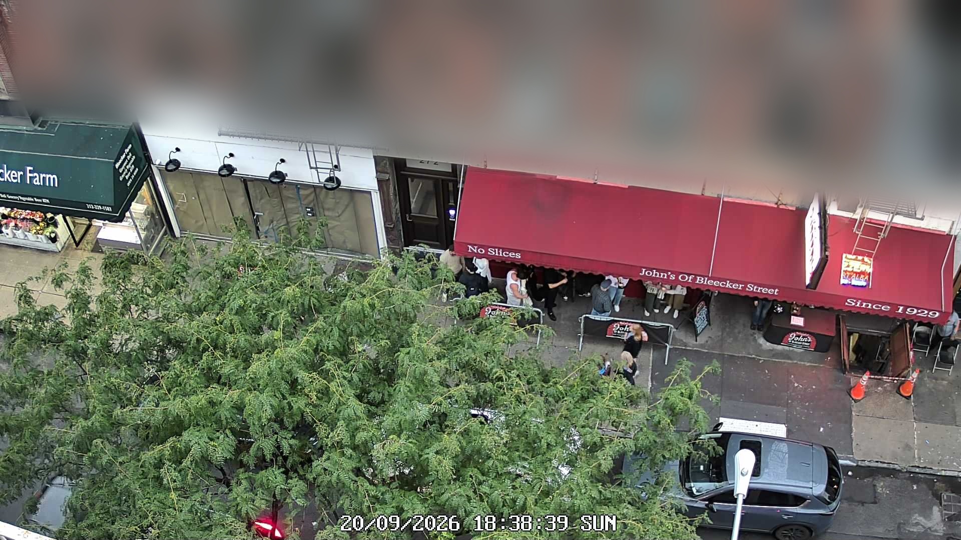 John's of Bleecker Street live line camera