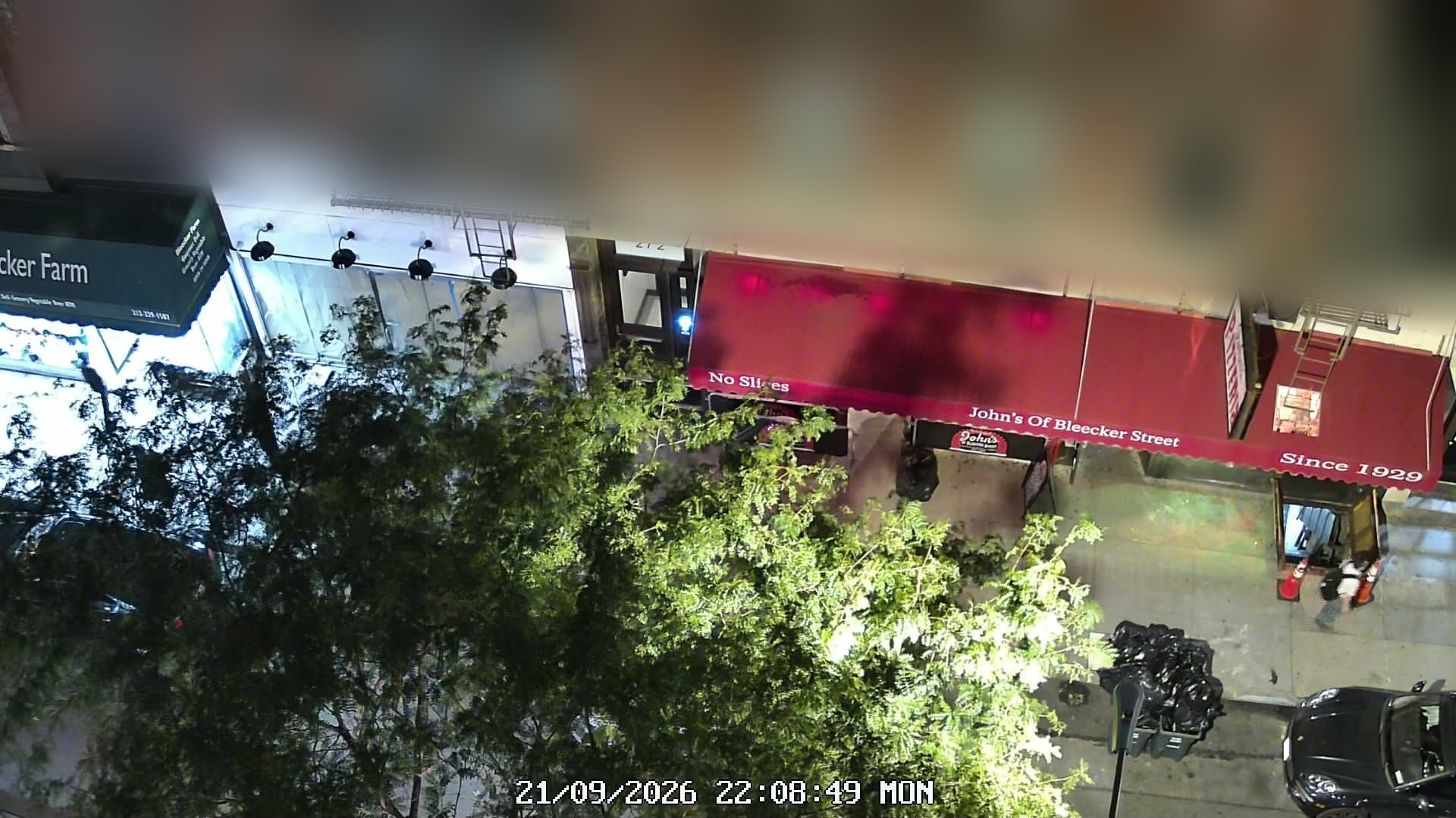 John's of Bleecker Street wait time — live line camera