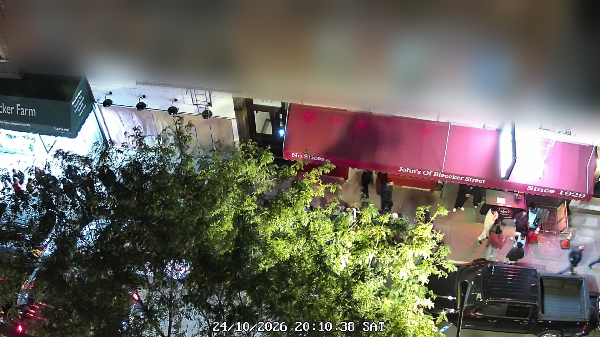 John's of Bleecker Street live line camera