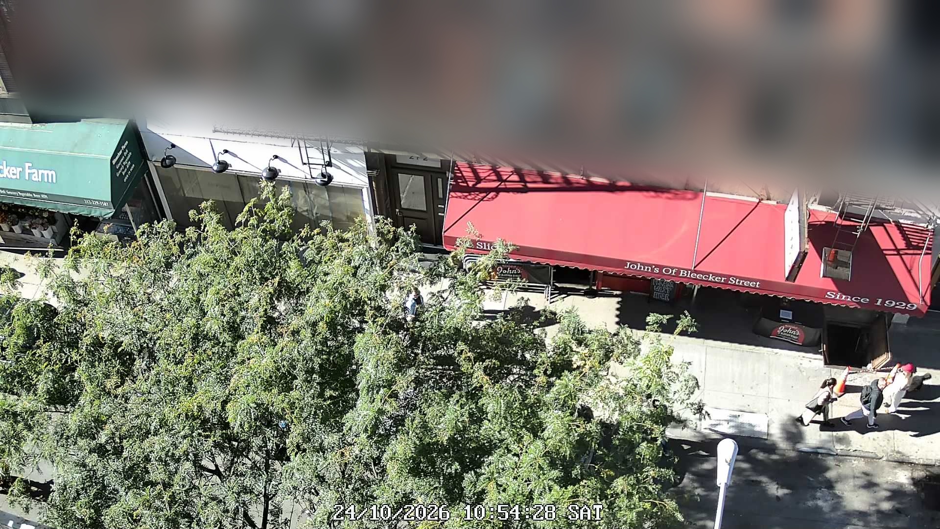 John's of Bleecker Street wait time — live line camera