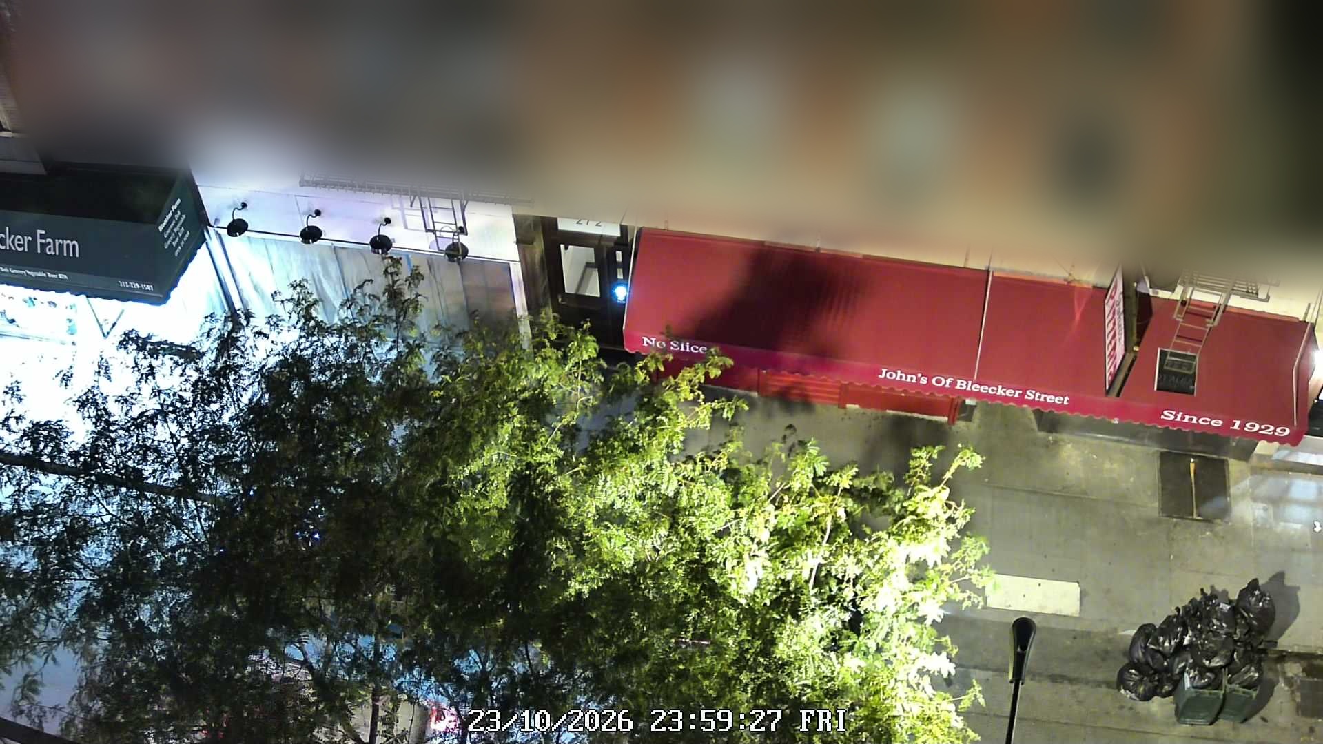 John's of Bleecker Street live line camera