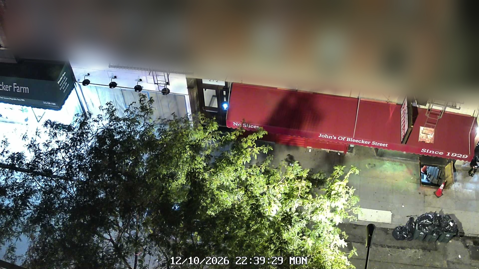 John's of Bleecker Street wait time — live line camera