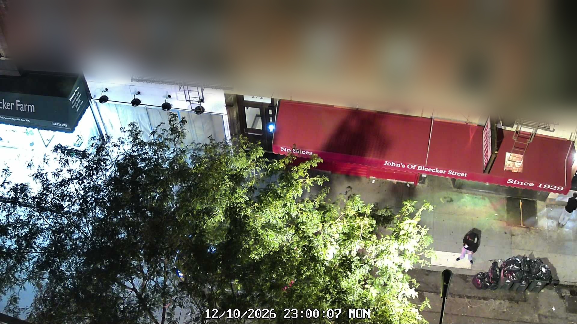 John's of Bleecker Street wait time — live line camera