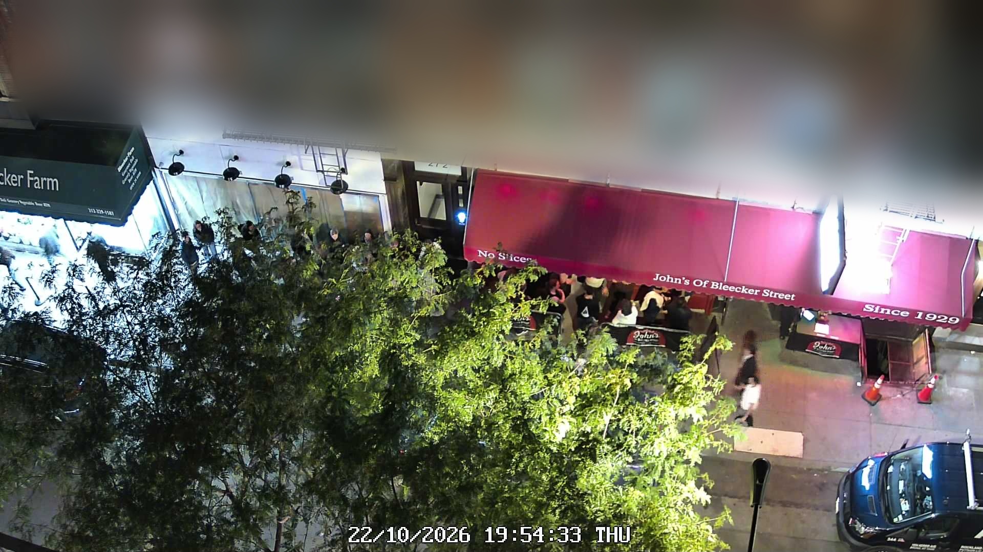 John's of Bleecker Street live line camera