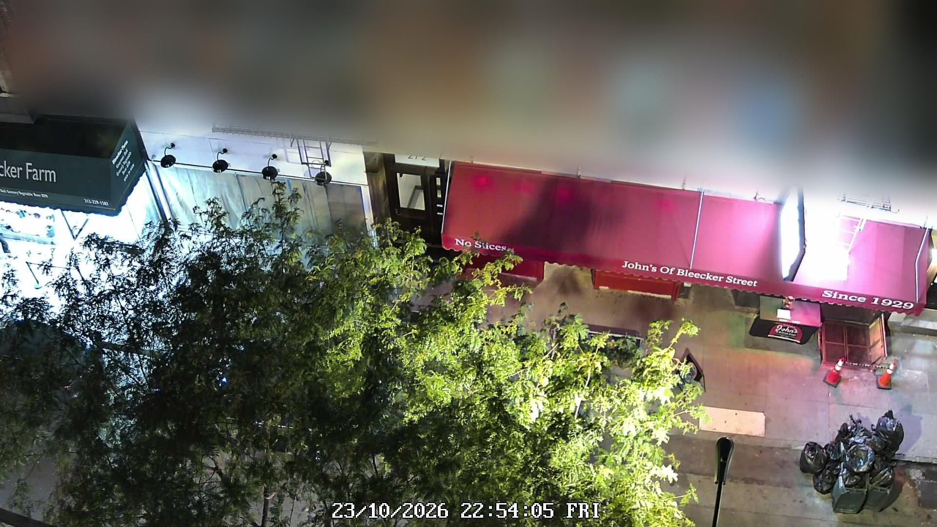John's of Bleecker Street wait time — live line camera