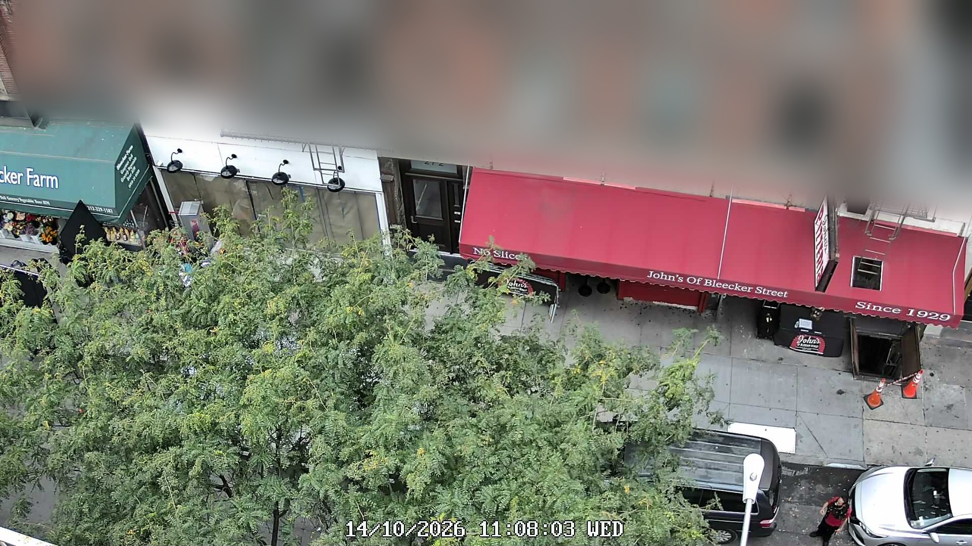 John's of Bleecker Street live line camera