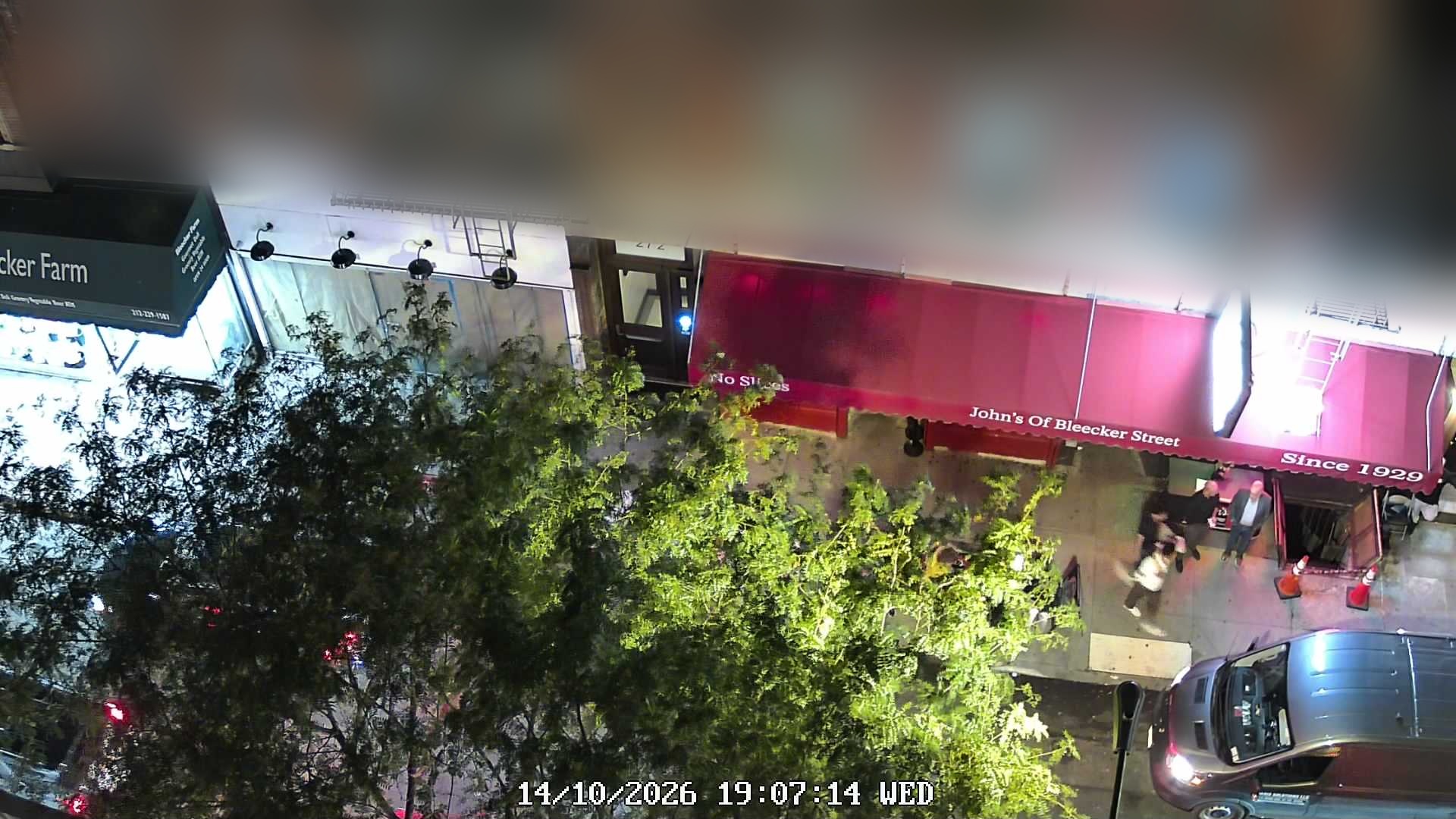 John's of Bleecker Street live line camera
