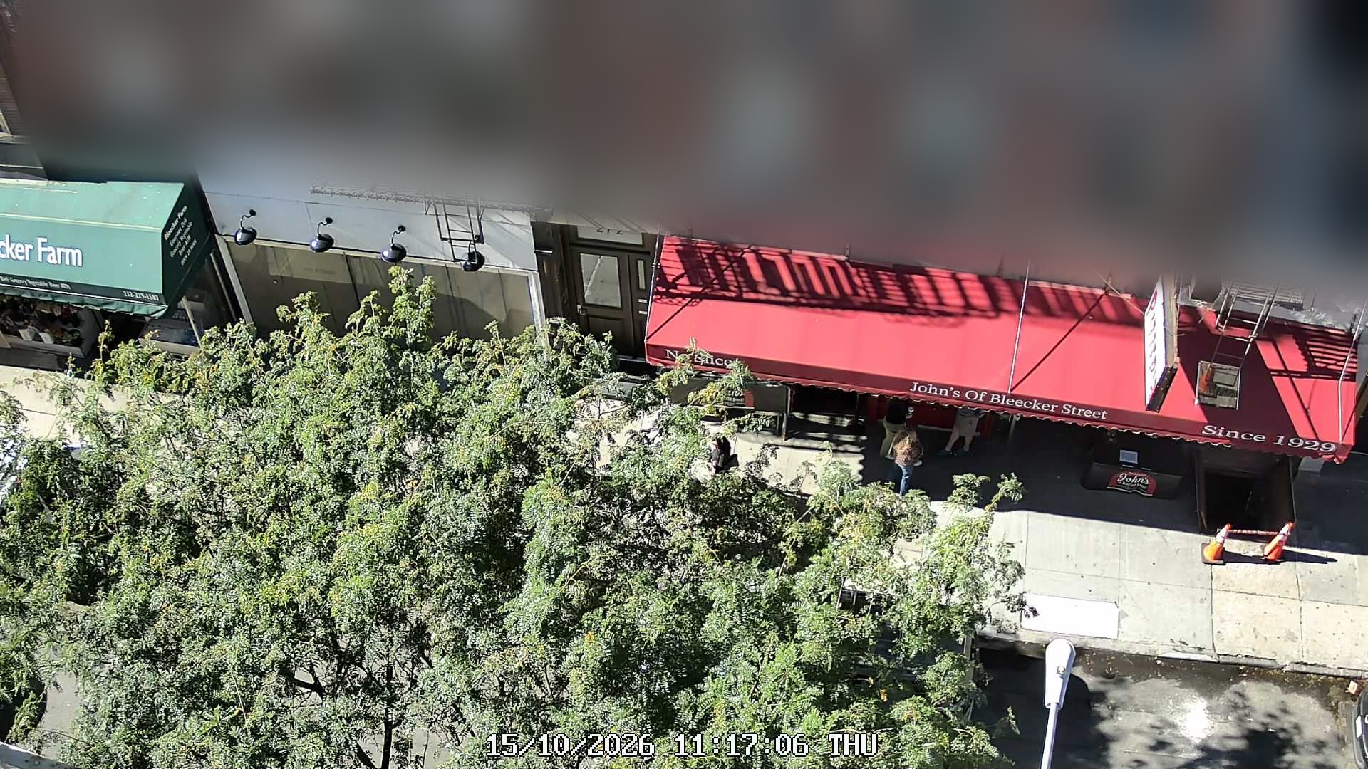John's of Bleecker Street live line camera