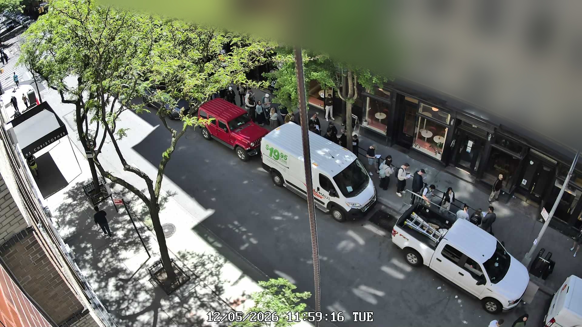 L'industrie Pizzeria live line camera
