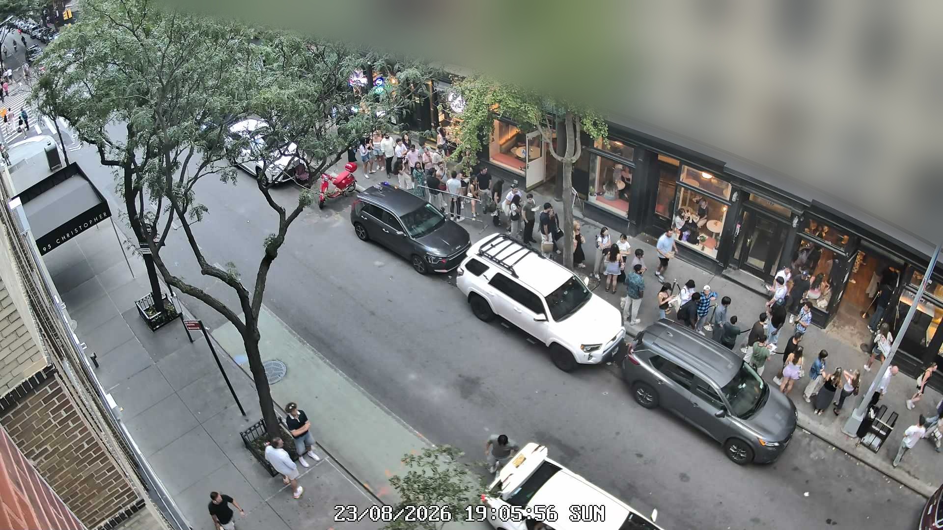 L'industrie Pizzeria live line camera
