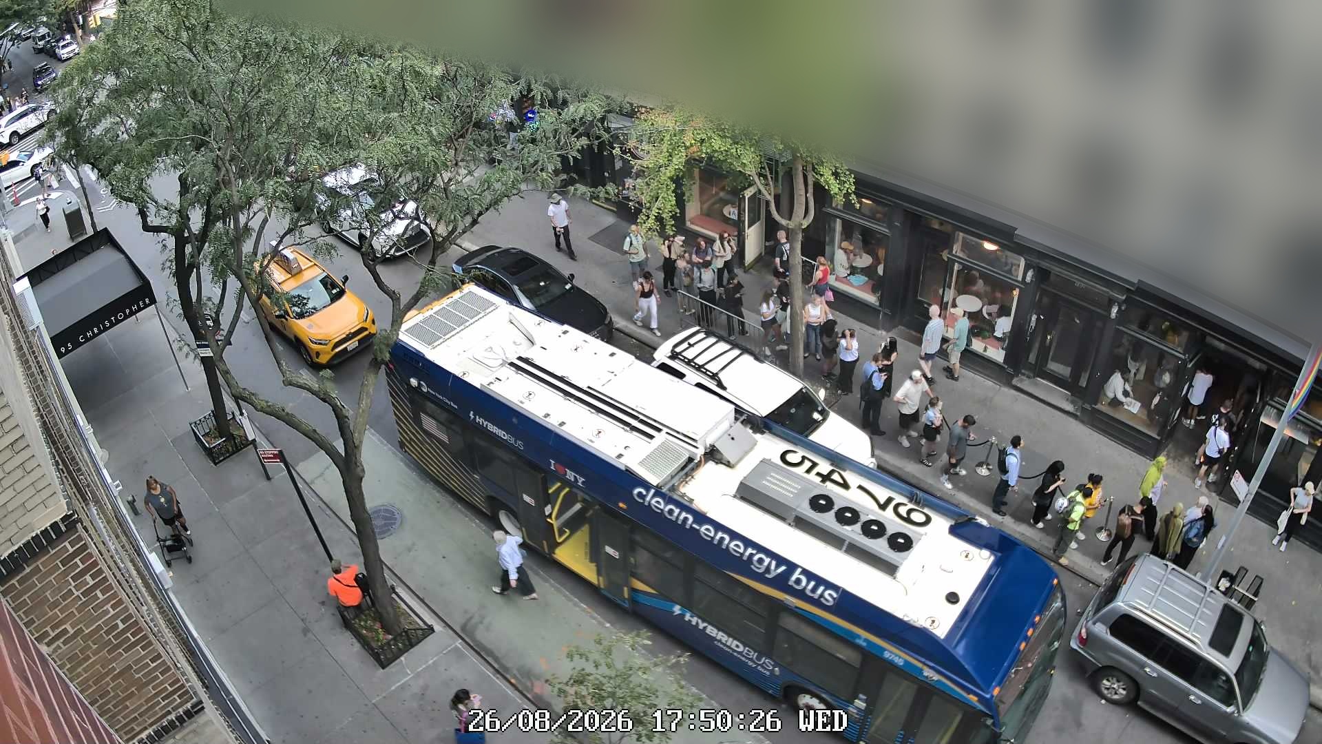 L'industrie Pizzeria live line camera