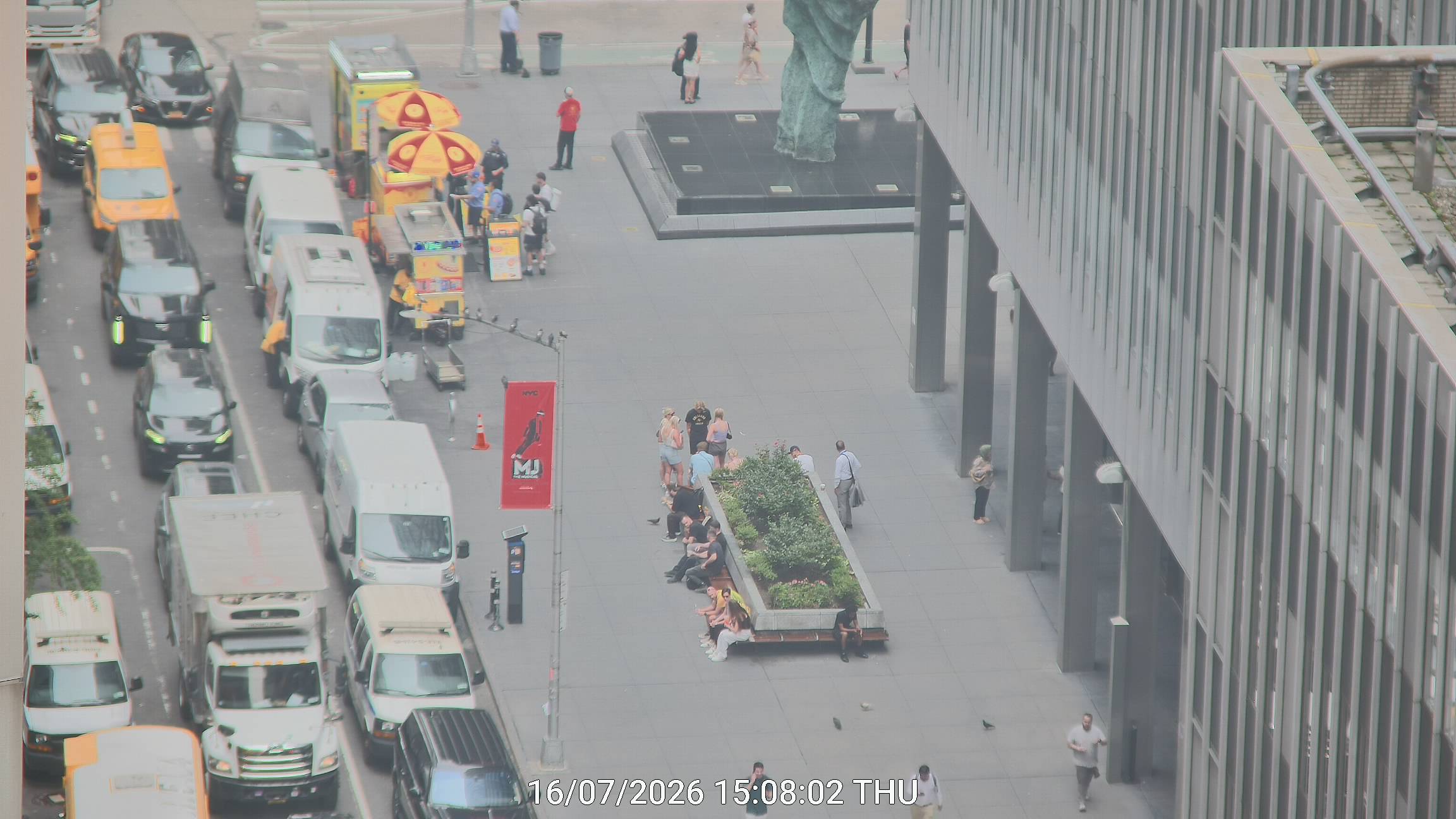 The Halal Guys live line camera