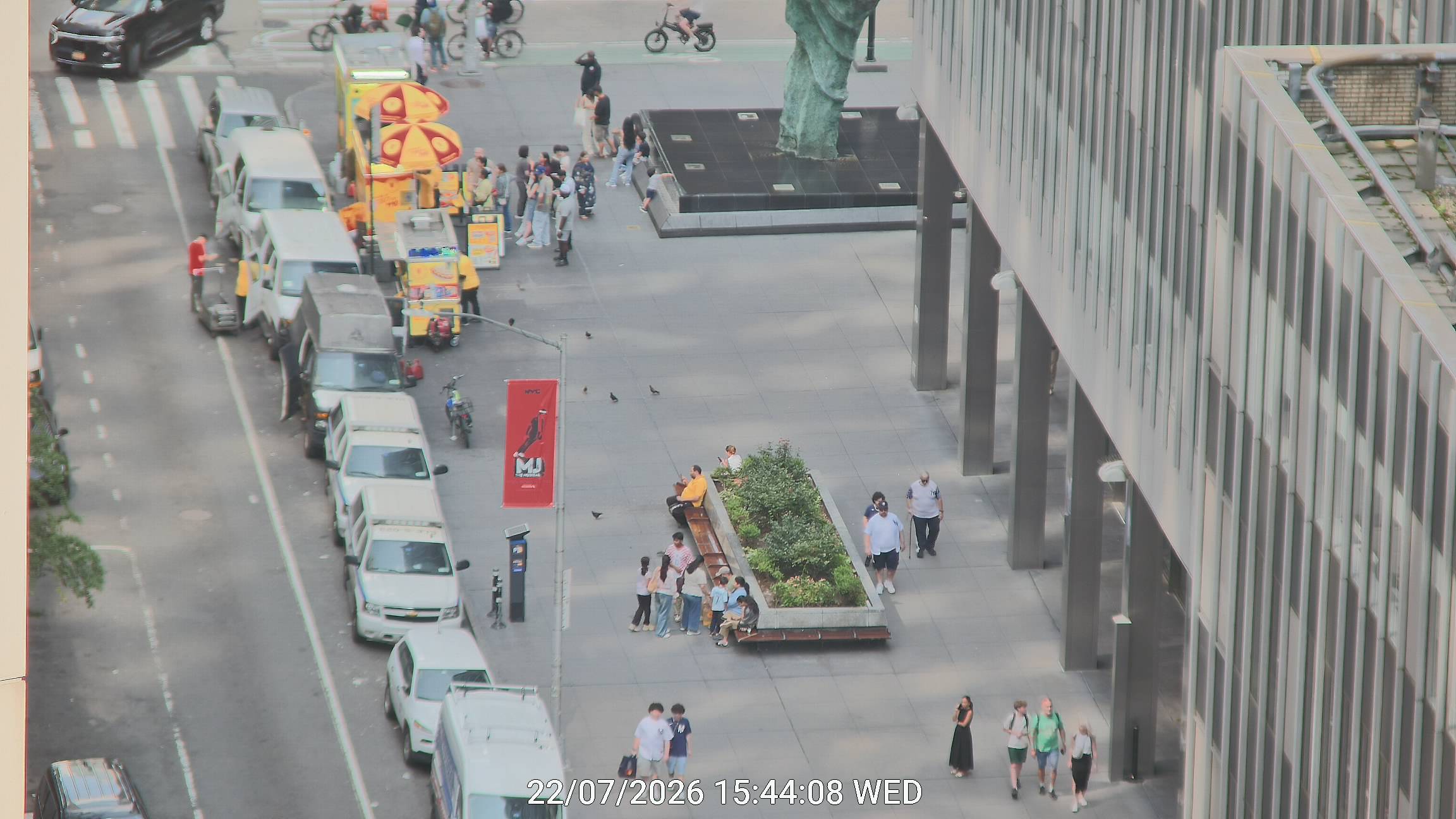 The Halal Guys live line camera