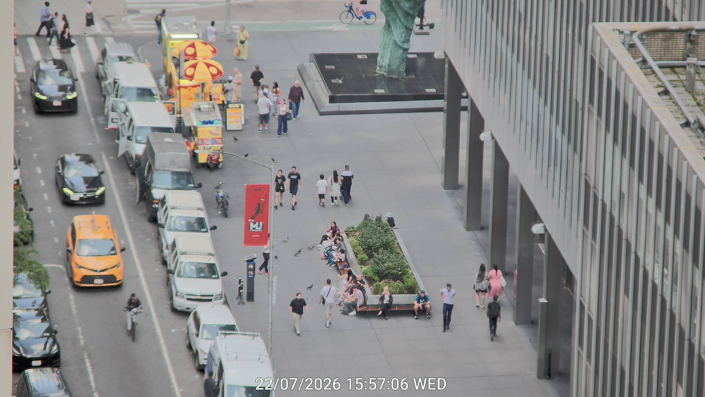 The Halal Guys live line camera